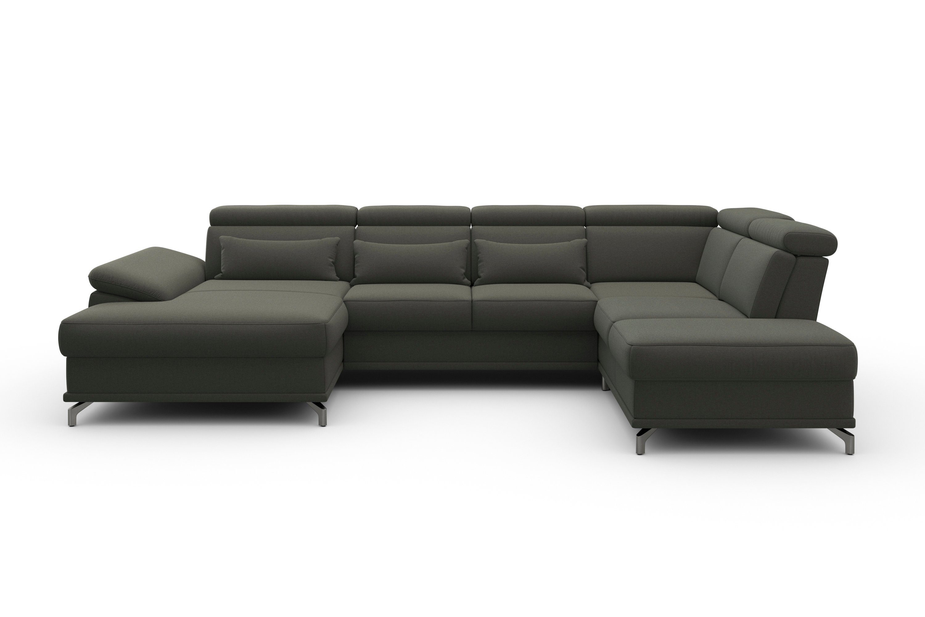 sit&more Wohnlandschaft "Cabrio U-Form, B: 359 cm, mit Sitztiefen-, Arm- & günstig online kaufen