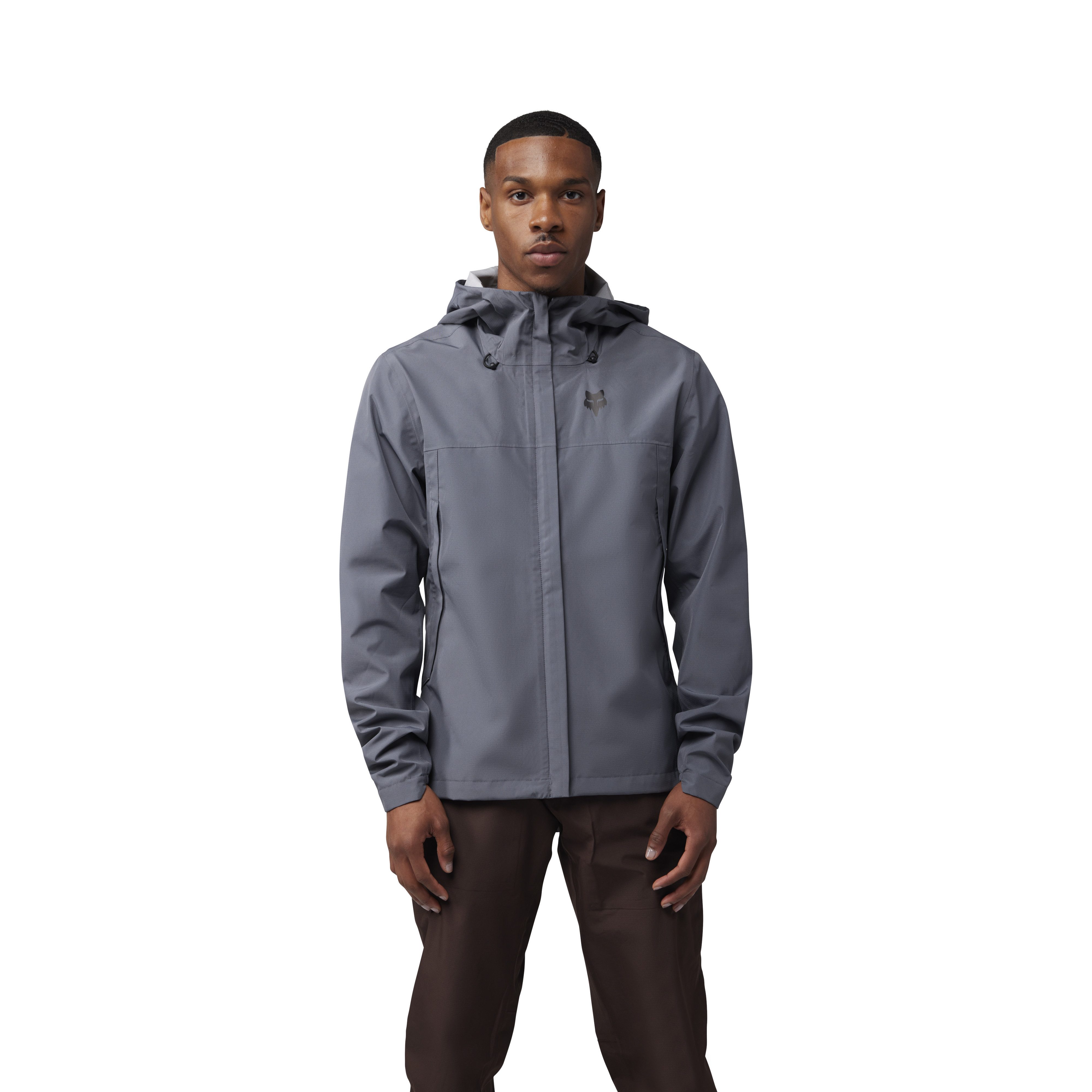 Fox Racing Regenjacke Fox Ranger 2,5-lagige Regenjacke Grau