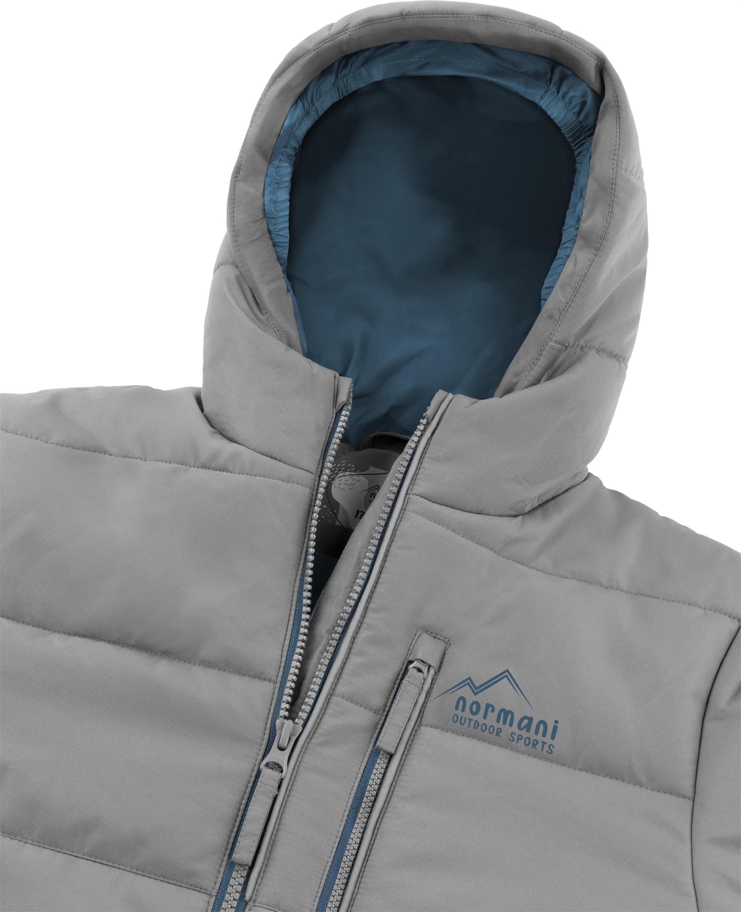 normani Winterjacke Kinder Winterjacke Yakutat Wasserdichte Steppjacke gefütterte Skijacke Thermojacke mit Schneefang