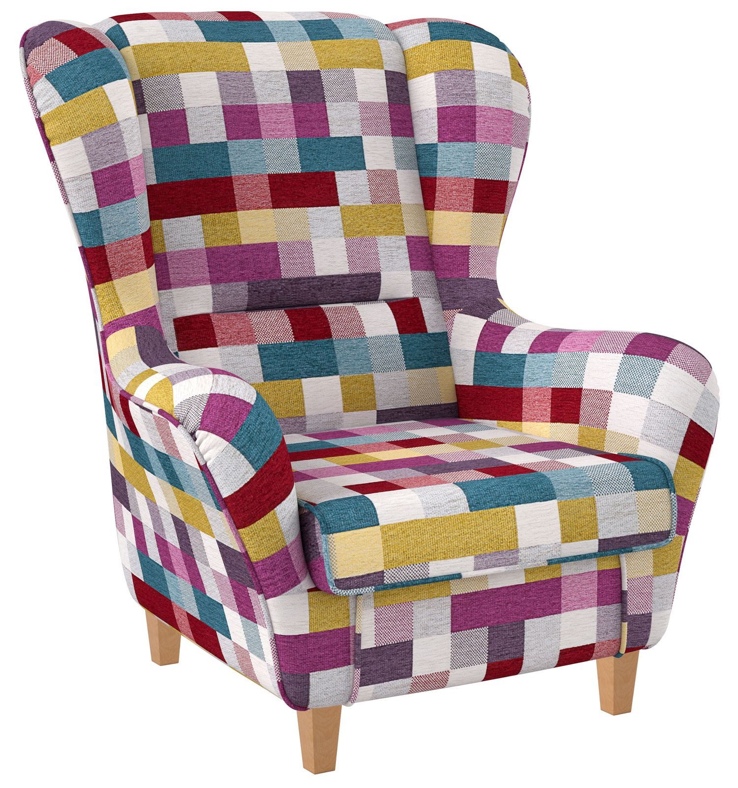 Supellex Ohrensessel Sofia Relaxsessel, bunt