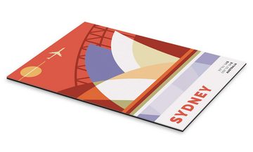 Posterlounge XXL-Wandbild Nigel Sandor, Sydney Opera House, Jugendzimmer Lounge Grafikdesign