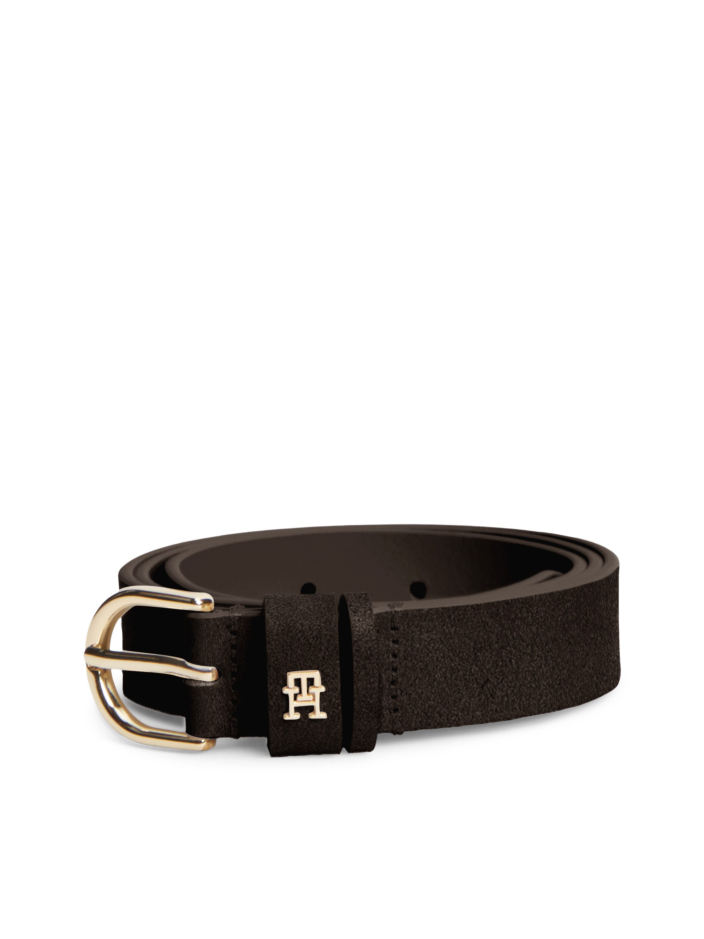 Tommy Hilfiger Ledergürtel ESSENTIAL EFFORTLESS SUEDE Regular fit und größenverstellbar