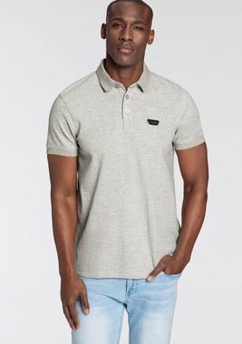 Bruno Banani Poloshirt mit besonderer Materialstruktur