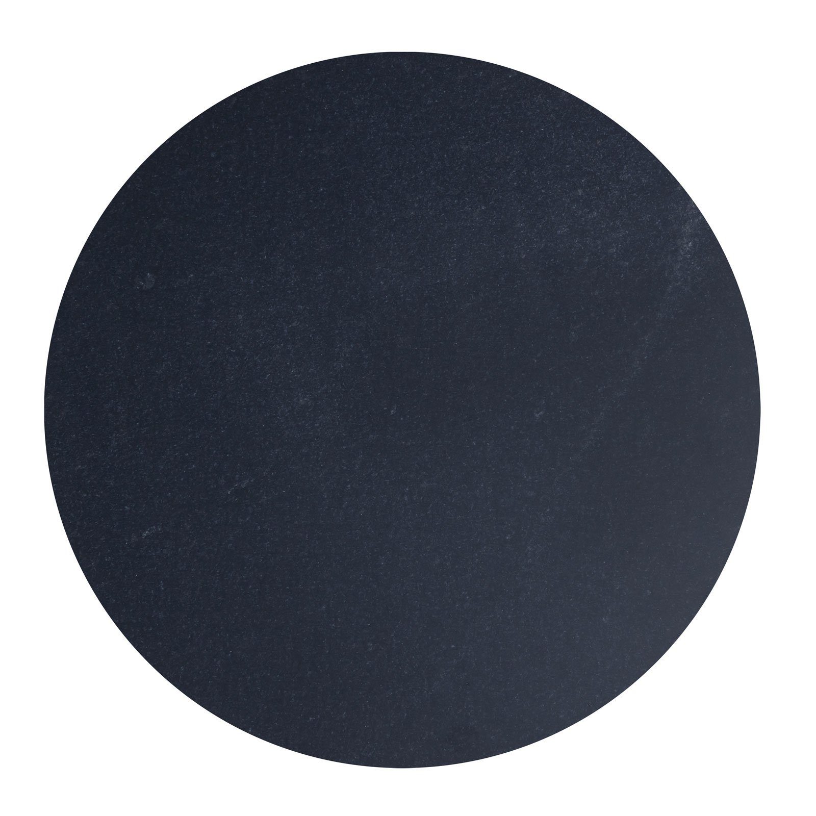 Casamia Beistelltisch Beistelltisch rund Sohoo 56 45 Marmor Metall silber x Tischplatte - ø schwarz cm Gestell Dekotisch