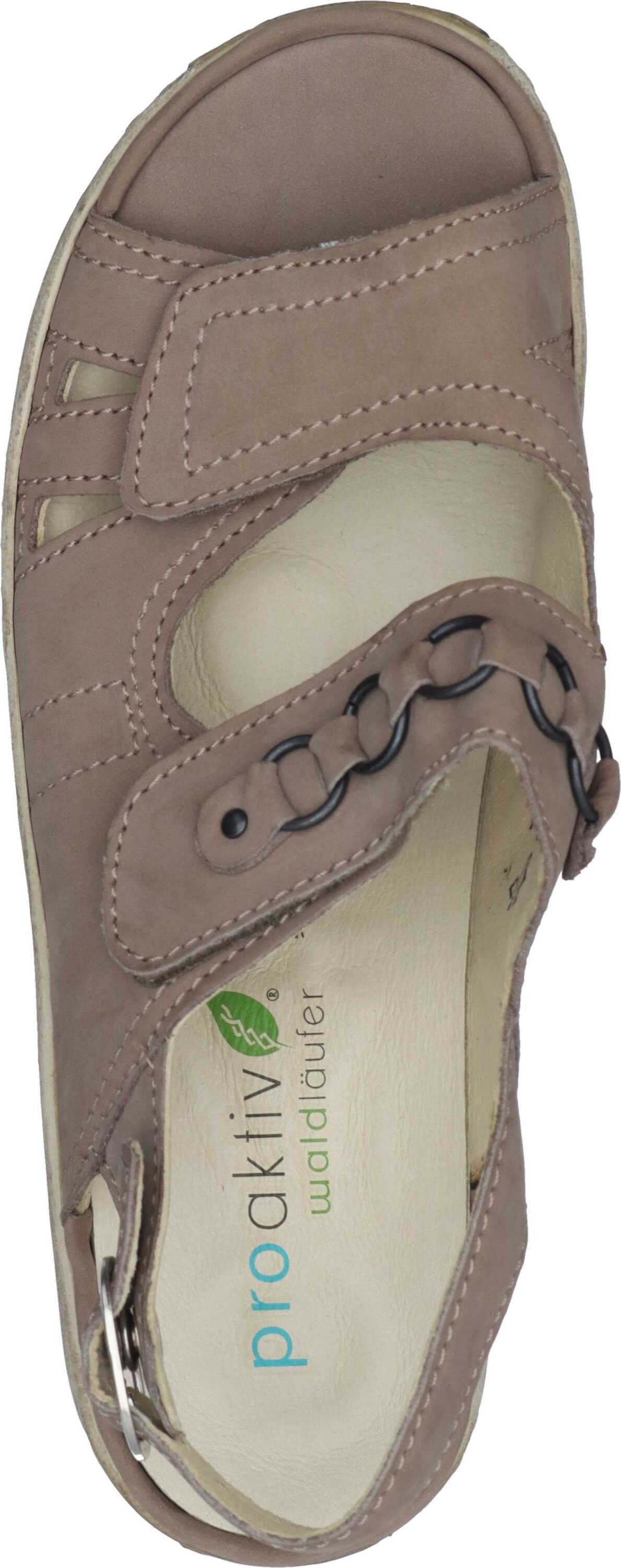 Waldläufer Sandalen Sandalette aus Nubukleder