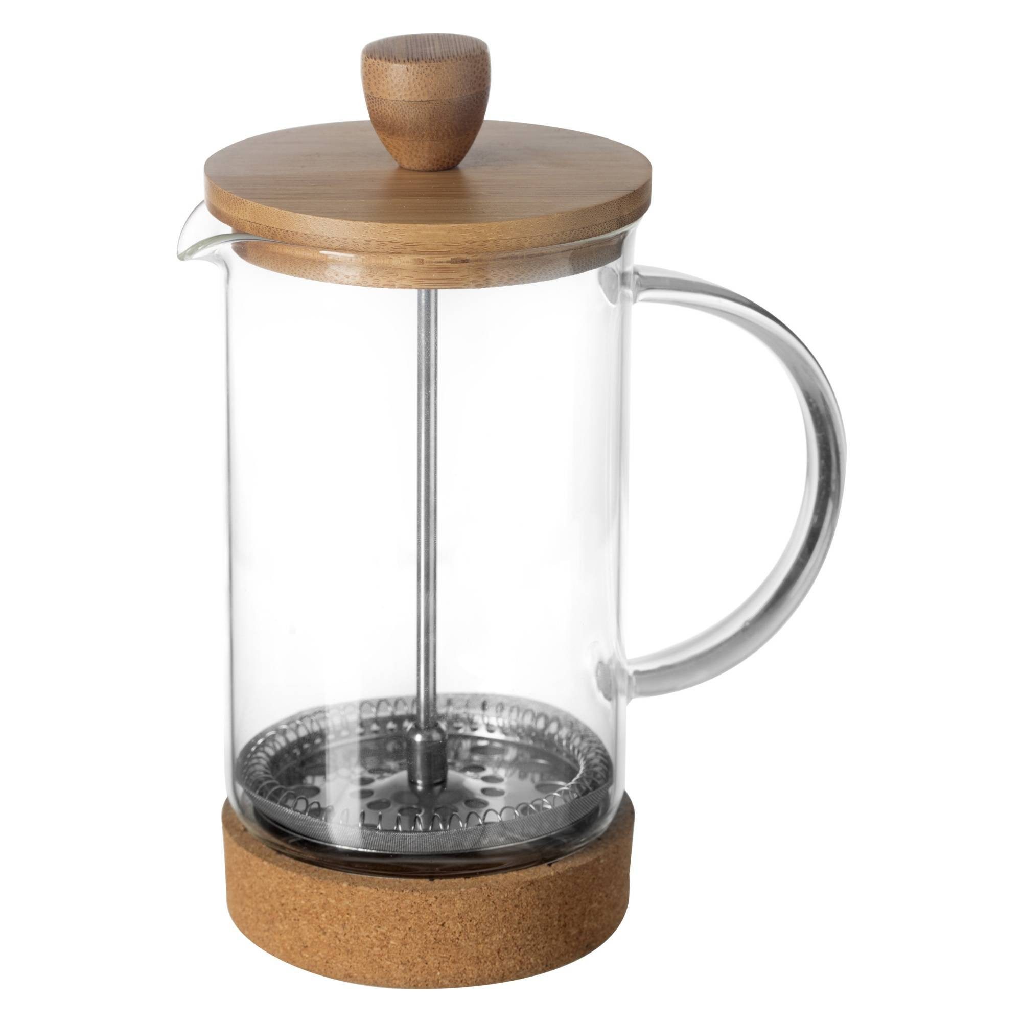 Secret de Gourmet Kanne Kaffeebereiter NATURE BAMBOO, 600 ml, 600 l, (Set)