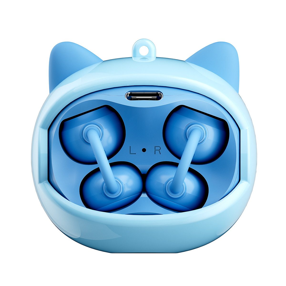 blackview AirBuds K1 Kinder-Ohrhörer, leicht Ohrclip, Bluetooth 6.0, IPX4 Kinder-Kopfhörer (bluetooth, 22h Spielzeit, IPX4, Smart Touch)