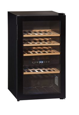 Wolkenstein Weintemperierschrank Weintemperierschrank 2 Temperaturzonen 5°C-22°C 49 Flaschen, für 49 Standardflaschen á 0,75l