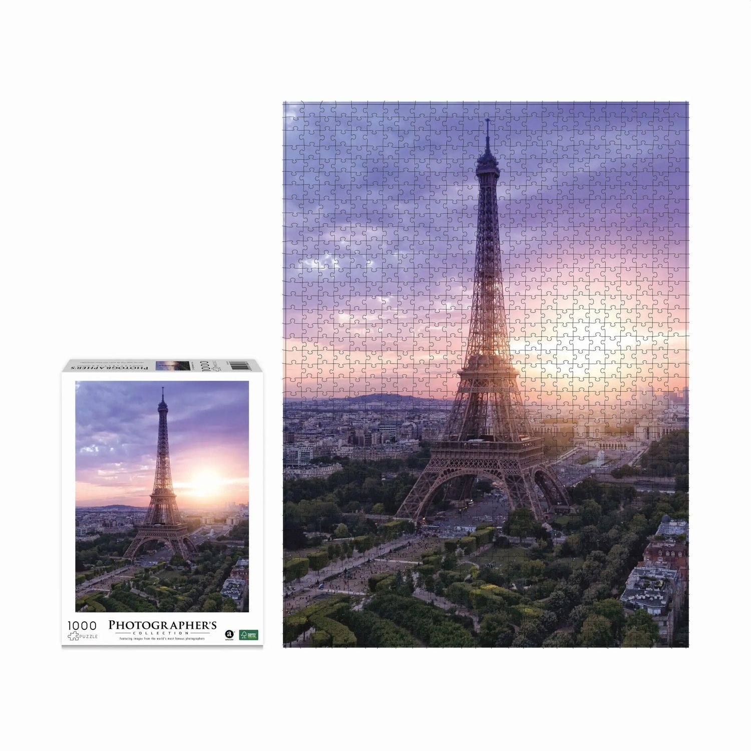 BrainBox Puzzle Ambassador - Eiffelturm Paris 1000 Teile, 1000 Puzzleteile