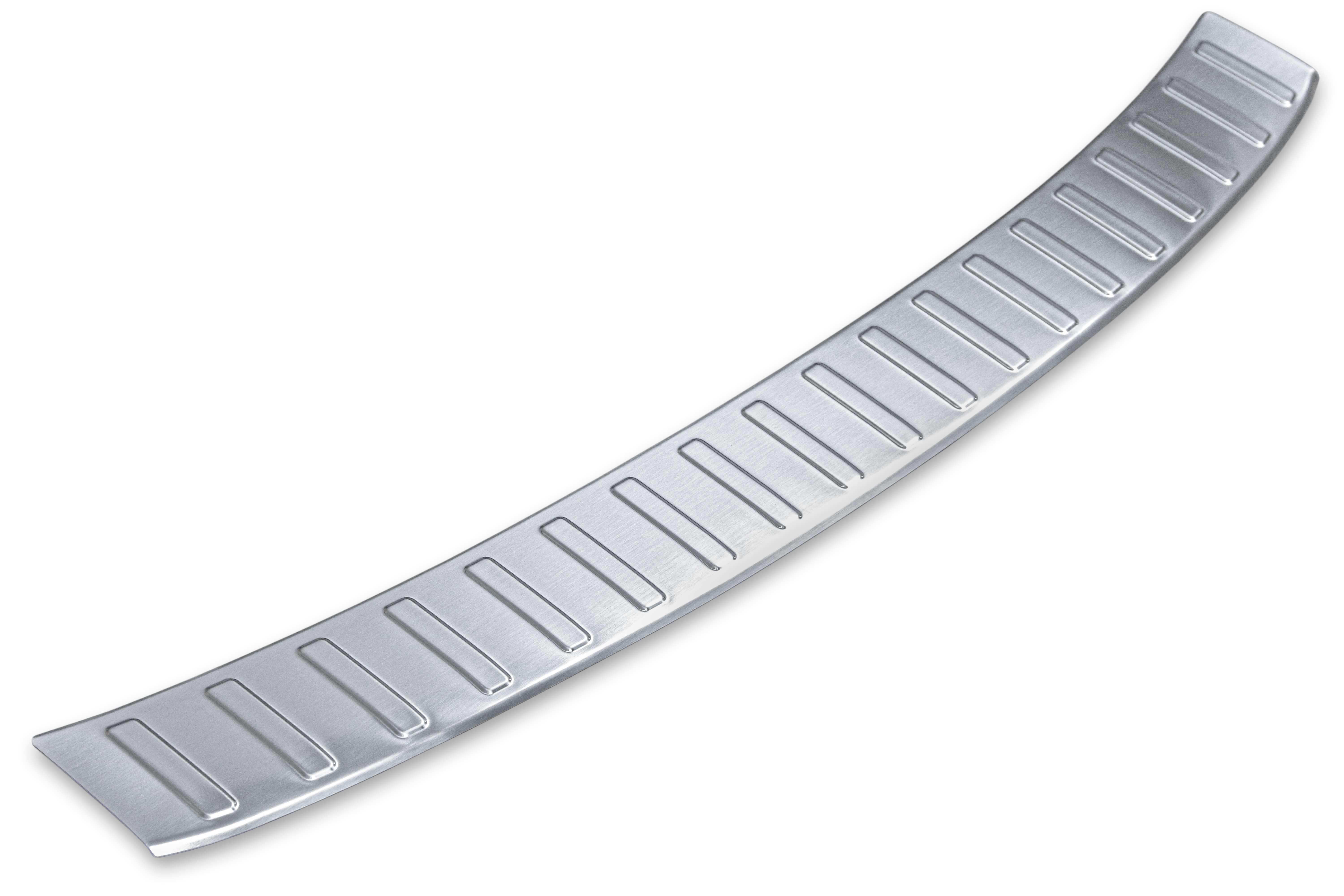 RECAMBO Ladekantenschutz für AUDI A6 Avant, Typ C8, BJ ab 2018> Stoßstangenschutz, V2A rostfrei, Exklusive Optik, praktischer Schutz & perfekte Passform