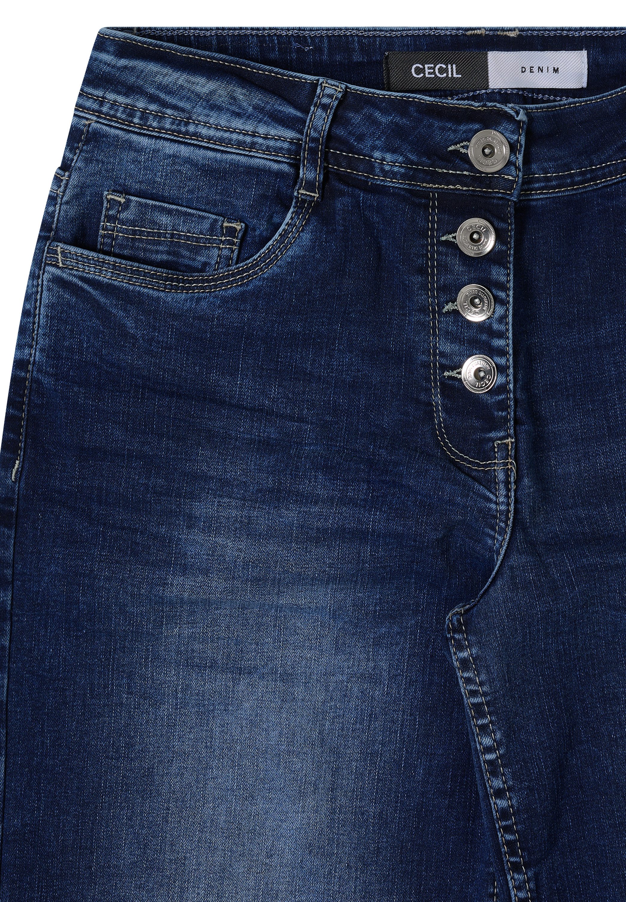 CECIL Loose-fit-Jeans 5-Pocket-Style