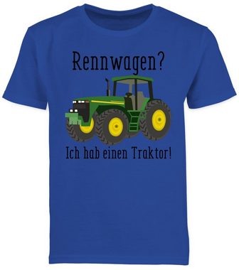 Shirtracer T-Shirt Rennwagen Ich habe einen Traktor - Geschenk Landwirt Trecker Bauer Ges (1-tlg) Traktor
