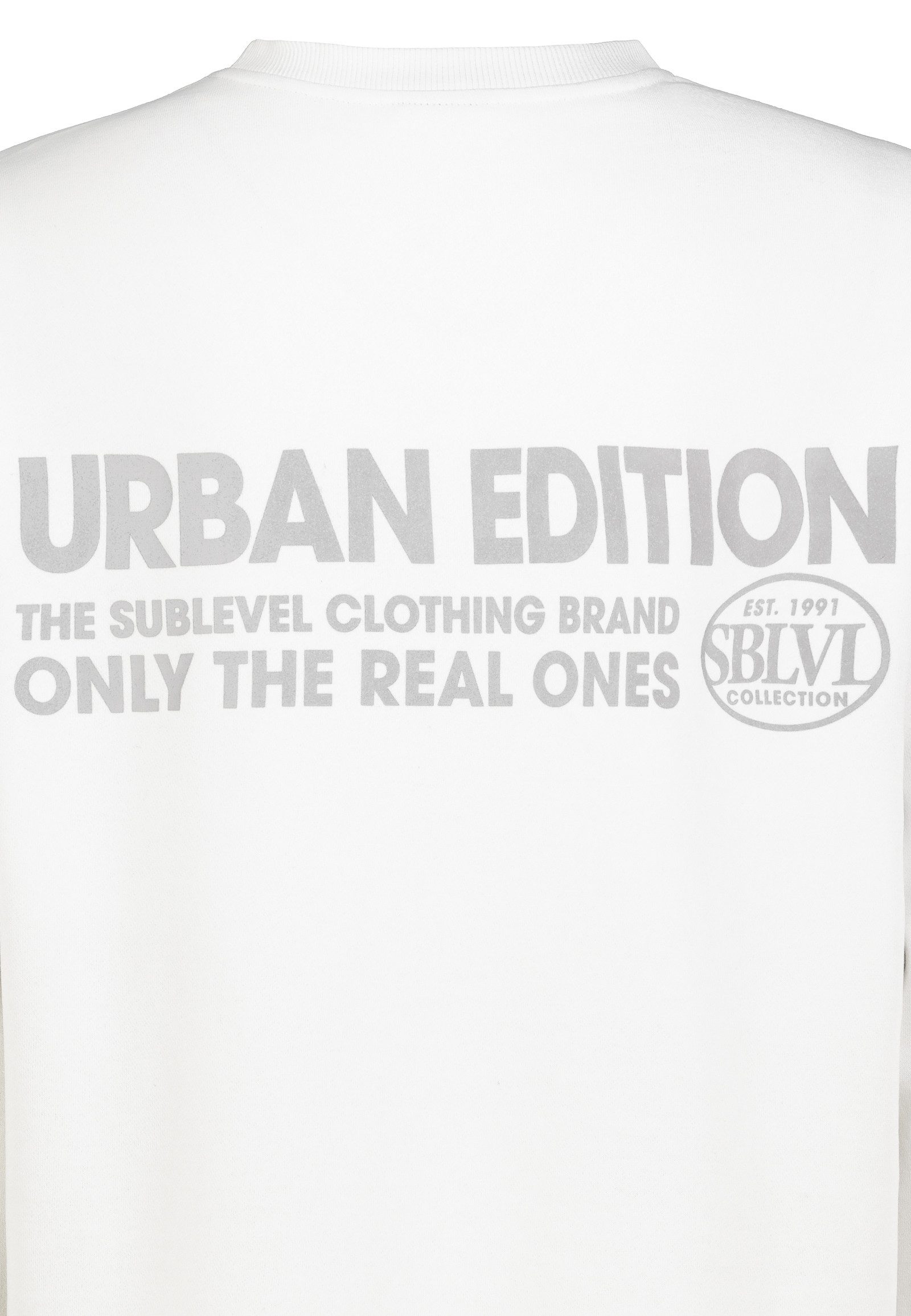 SUBLEVEL Sweatshirt Pullover Herren Sweater Sweatshirt Rundhals