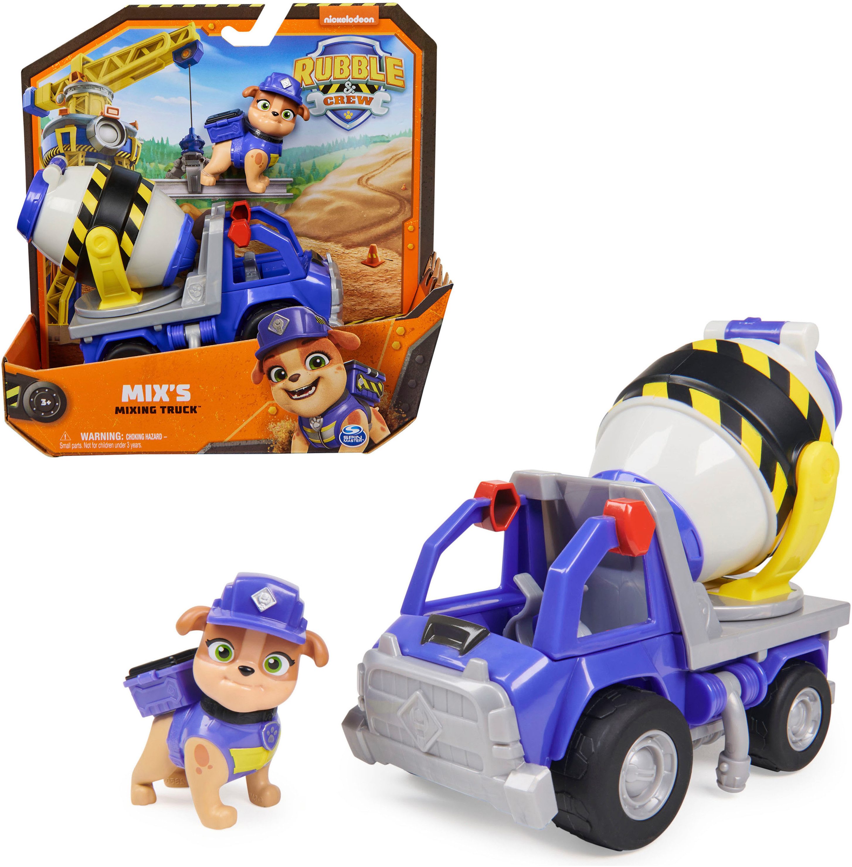 Spin Master Spielzeug-Auto Rubble & Crew - Core Vehicle Solid Mix günstig online kaufen