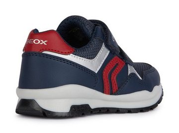 Geox J PAVEL B Sneaker mit praktischem Klettverschluss, Freizeitschuh, Halbschuh, Schnürschuh