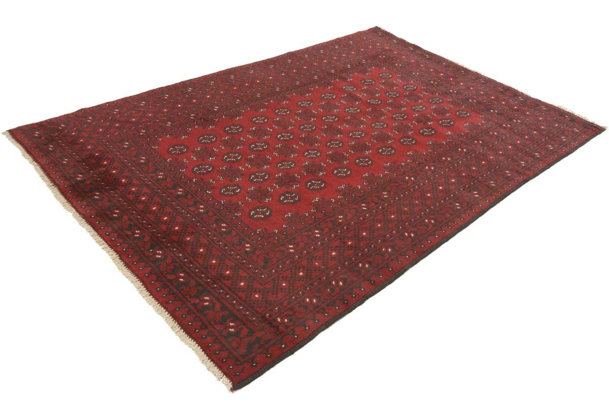 Orientteppich Afghan Akhche Orientteppich, Handgeknüpfter Höhe: Nain Trading, rechteckig, 160x242 mm 6