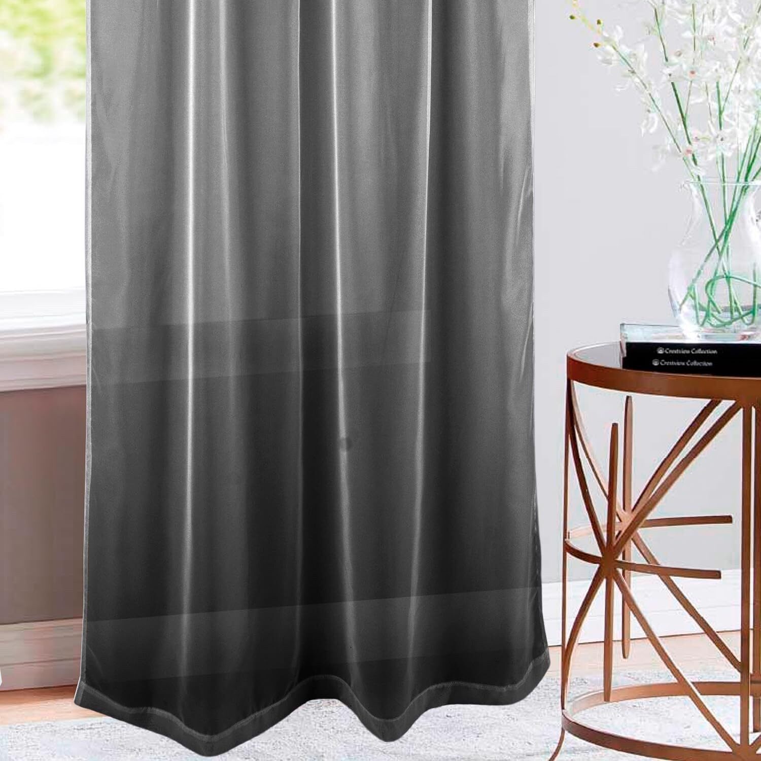 Brilliant Gardine Transparent / Vorhang / Gardine / 140x245cm / Kräuselband günstig online kaufen