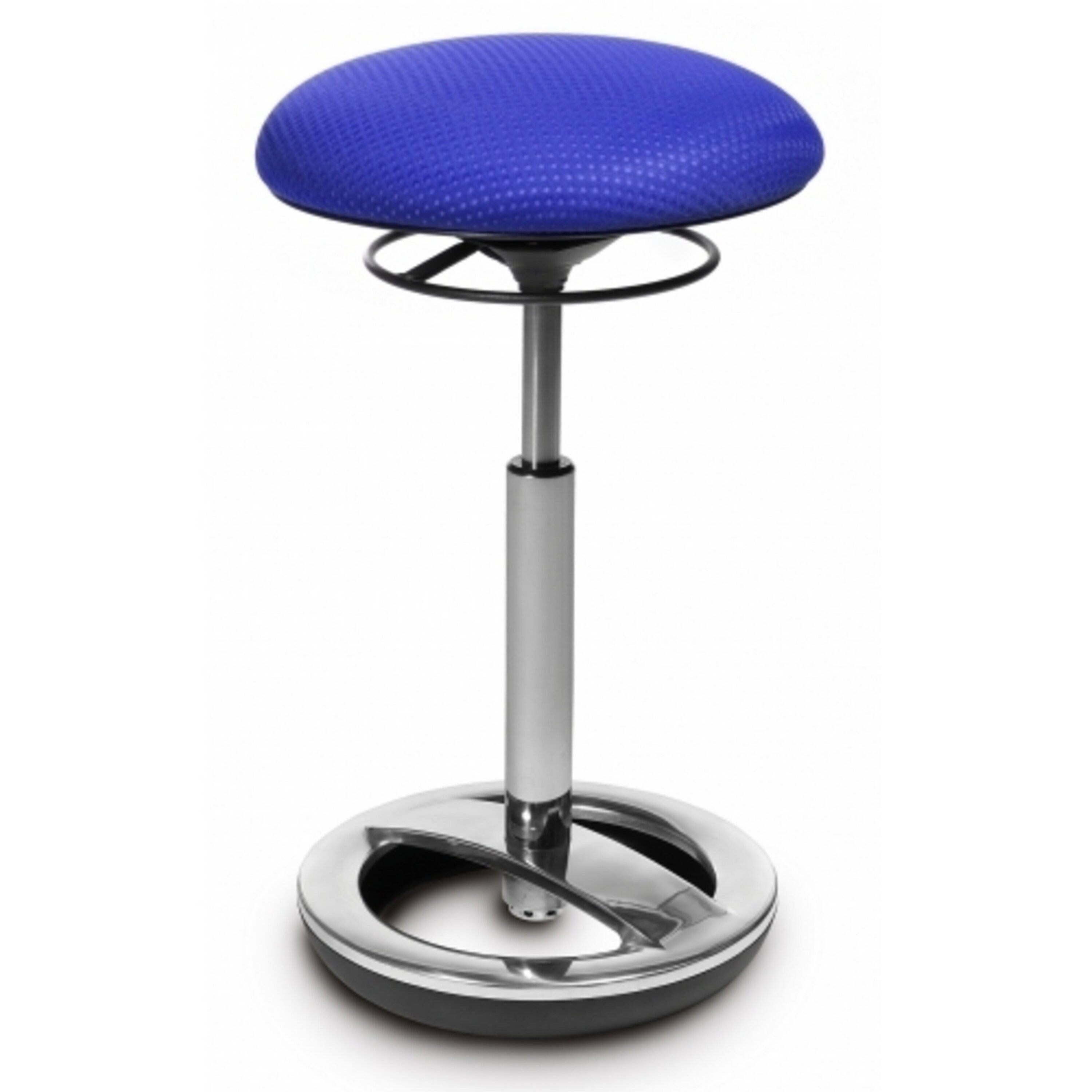 TOPSTAR Stehhilfe SITNESS HIGH BOB Arbeitshocker Stoff Höhe 70.0 cm, Ergonomischer Hocker höhenverstellbar