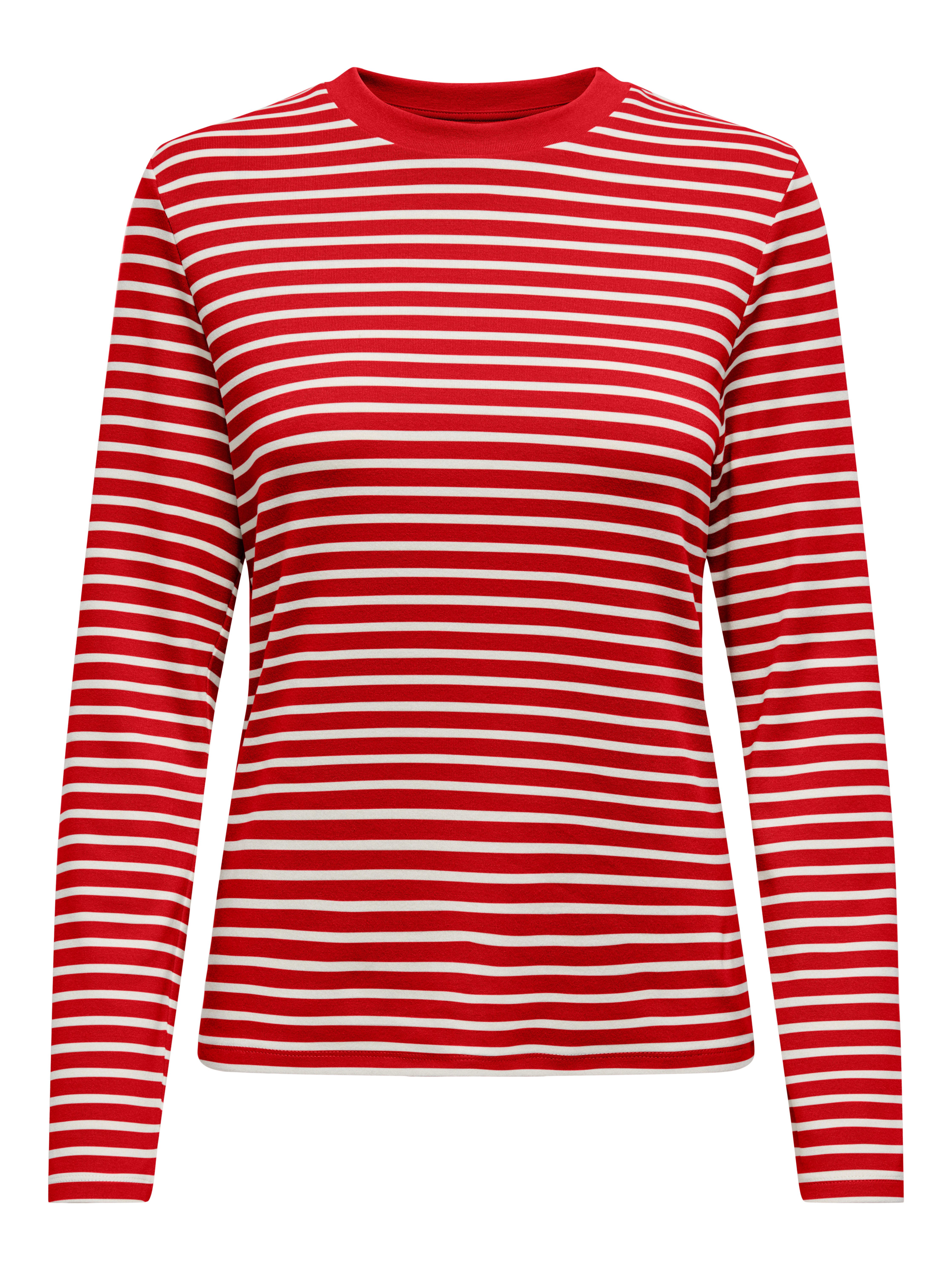ONLY Langarmshirt ONLLYON L/S O-NECK TOP günstig online kaufen