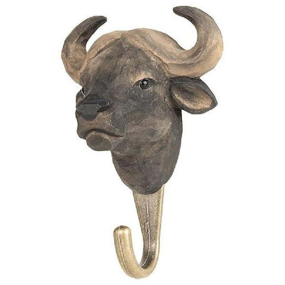 Wildlife Garden Garderobenhaken Kleiderhaken DecoHook Büffel