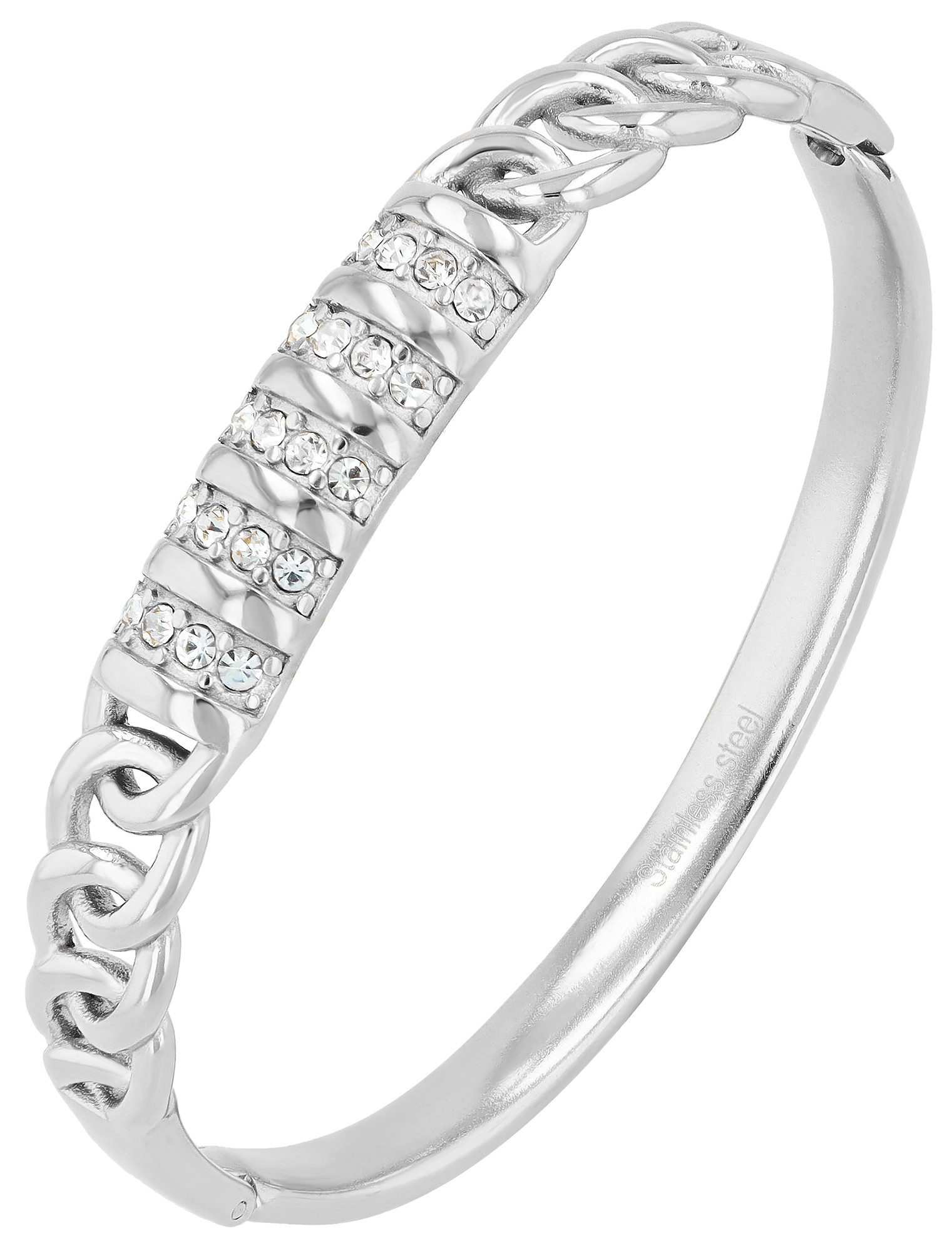 AKZENT Armband 5030680 Edelstahl silber wasserfest günstig online kaufen