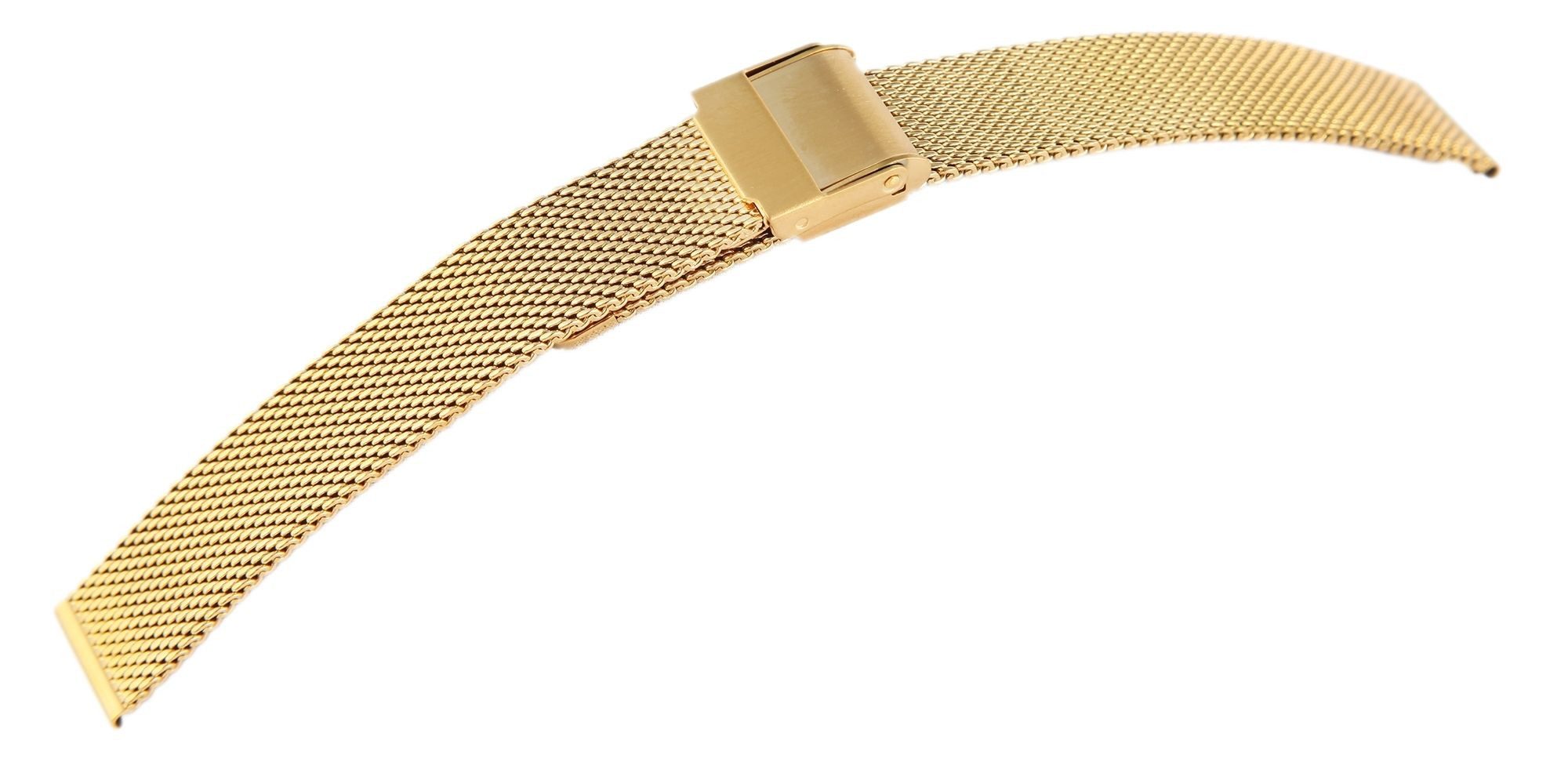 Engelhardt Uhrenarmband MB0074 Milanese-Uhrenarmband, goldfarben, 10 mm - 2 günstig online kaufen