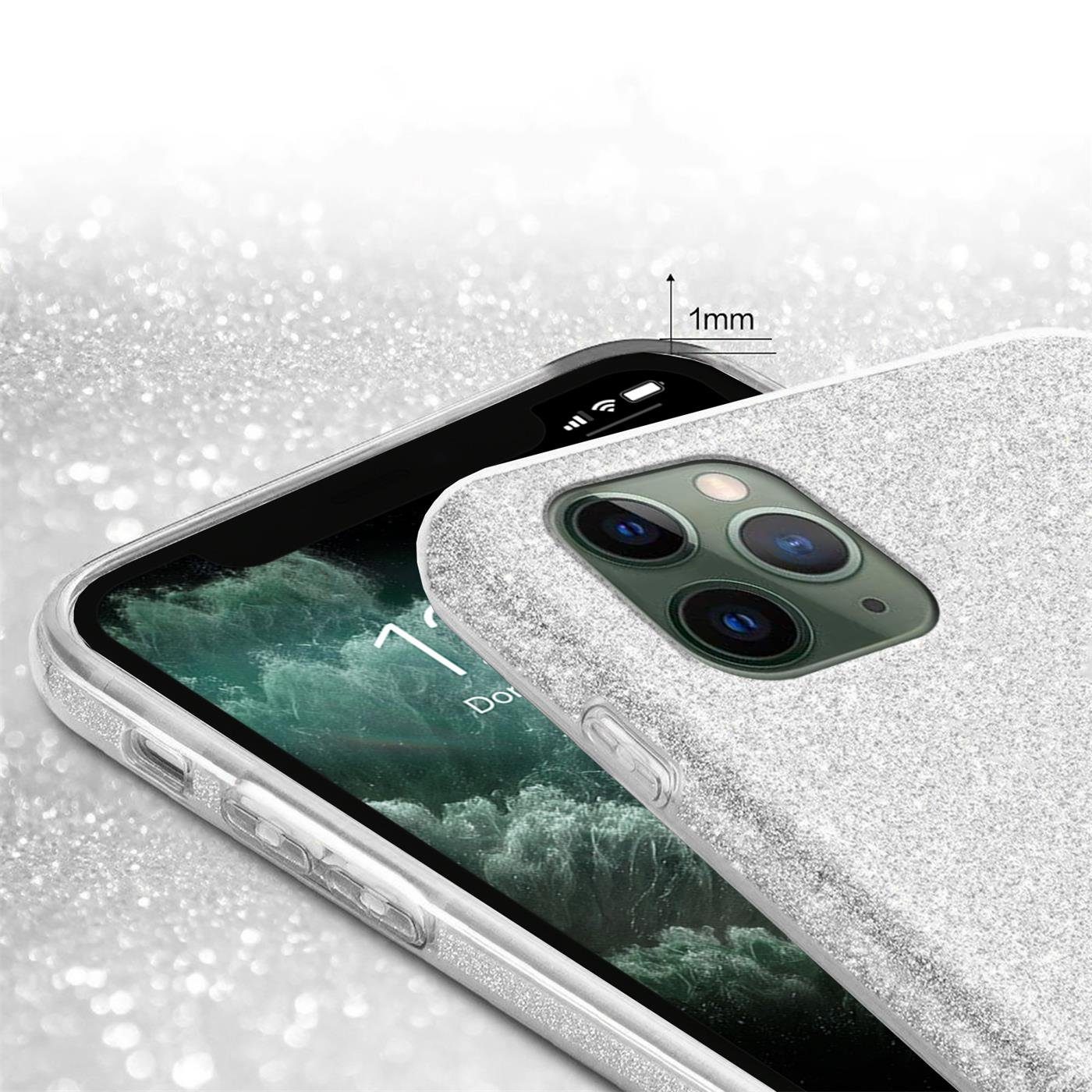 CoolGadget Handyhülle Glitzer Glamour Hülle für Apple iPhone 11 Pro 5,8 Zoll, Slim Case mit Glossy Effect Schutzhülle für iPhone 11 Pro Hülle