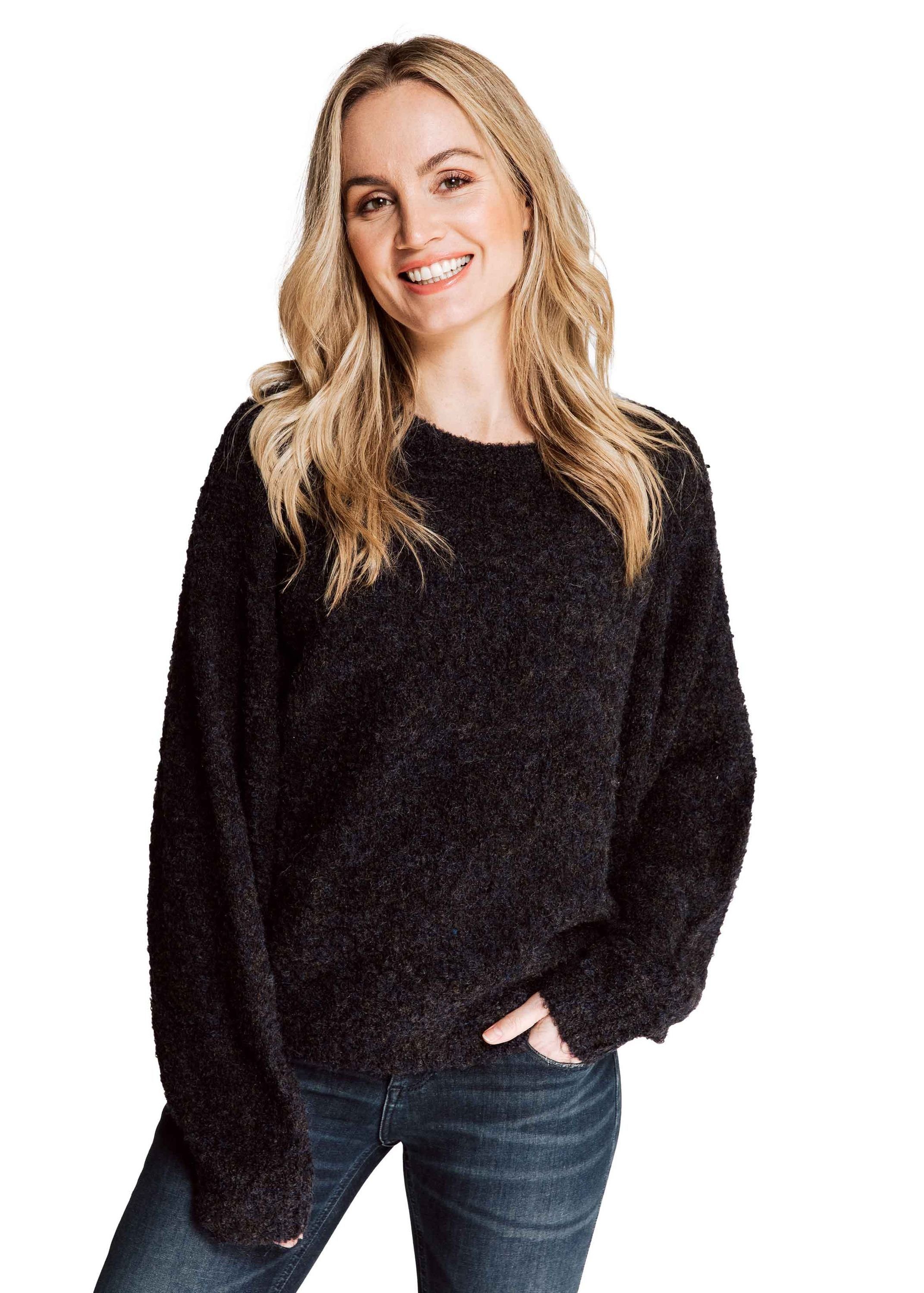 Zhrill Sweatshirt Pullover LUANA Black (0-tlg) | Sweatshirts