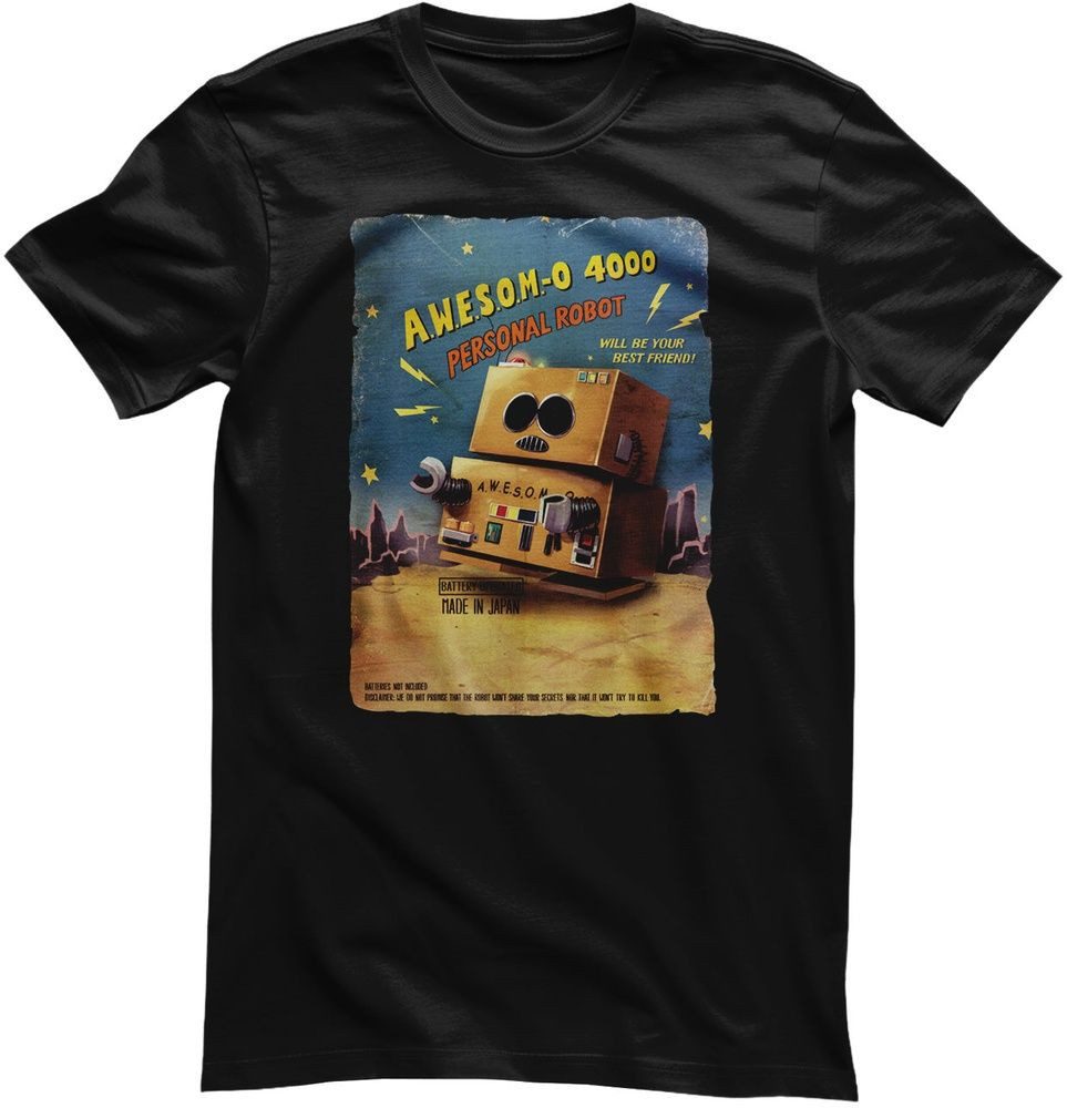 South Park T-Shirt A.W.E.S.O.M.-0 4000 Personal Robot T-Shirt