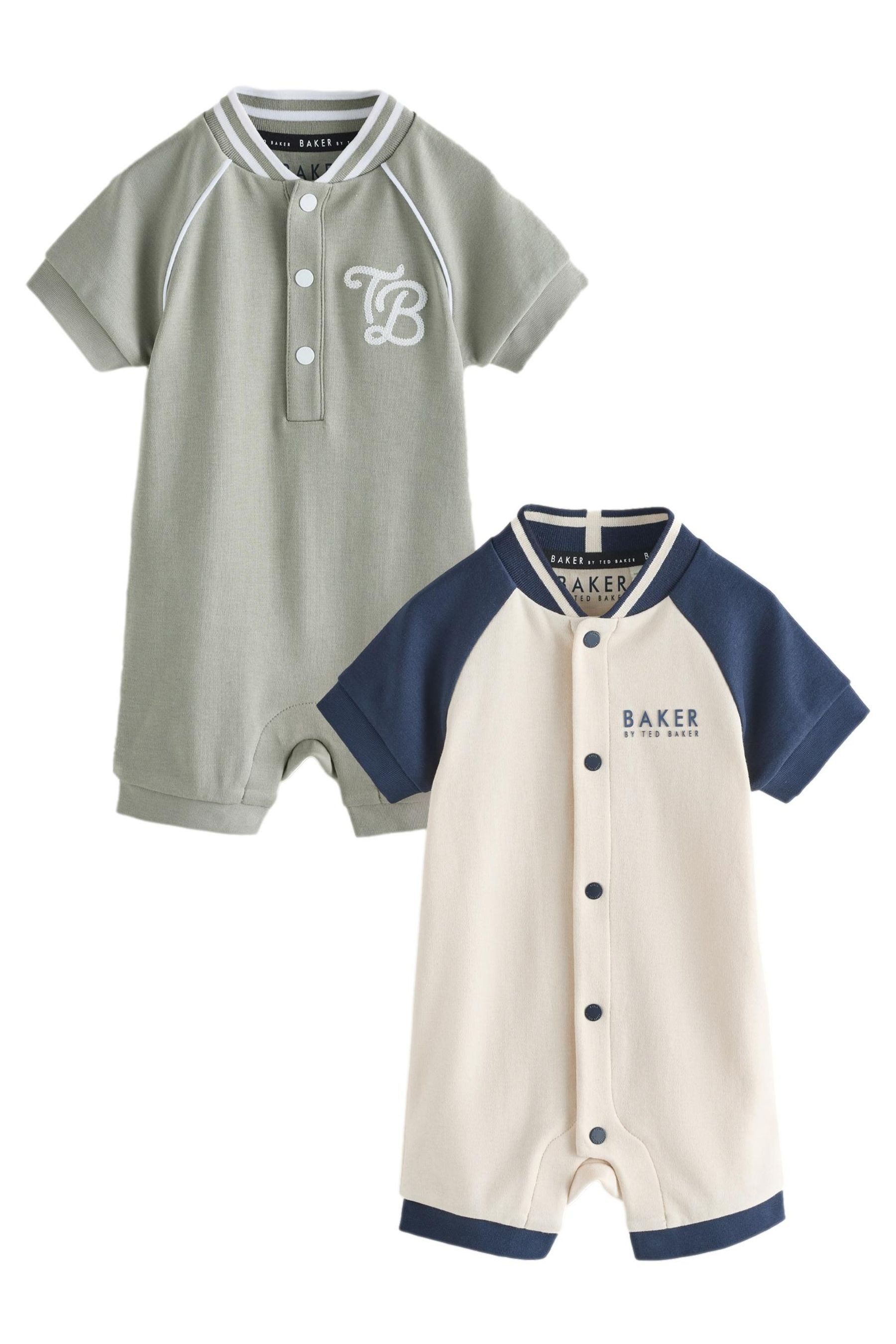Strampler Baker by Ted Baker Varsity-Strampler im 2er-Pack