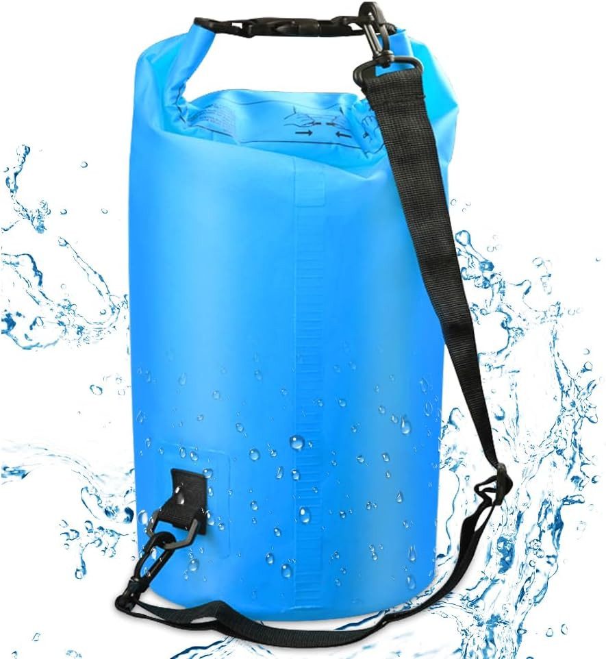FELIXLEO Drybag Dry Bag 10L wasserdichte Tasche mit Schultergurt Roll Top für Outdoor