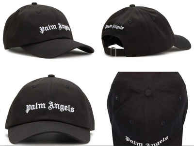 PALM ANGELS Baseball Cap PALM ANGELS EMBROIDERED Baseballcap Baseball Kappe Cap Hat Hut Mütze B
