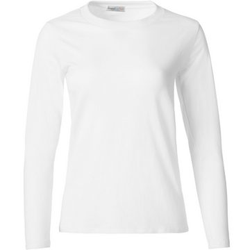 dressforfun Langarmshirt Langarm-Shirt Frauen Rundhals