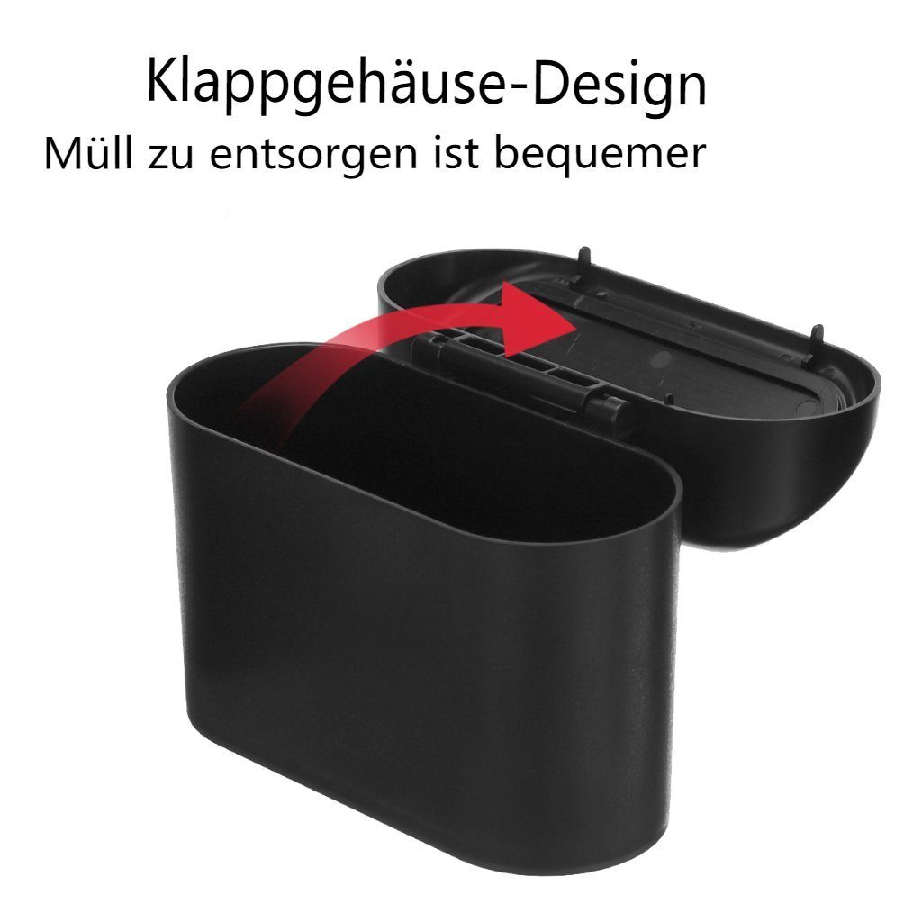 MECO Mülleimer, Universal Auto hängenden Mülleimer mit Deckel