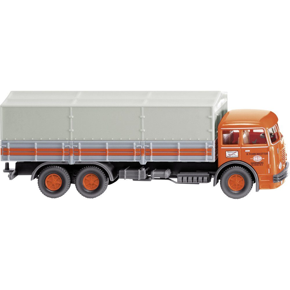 Modelleisenbahn-Straße Wiking 047903 H0 LKW Modell Büssing 12.000 "Fehrenkötter"