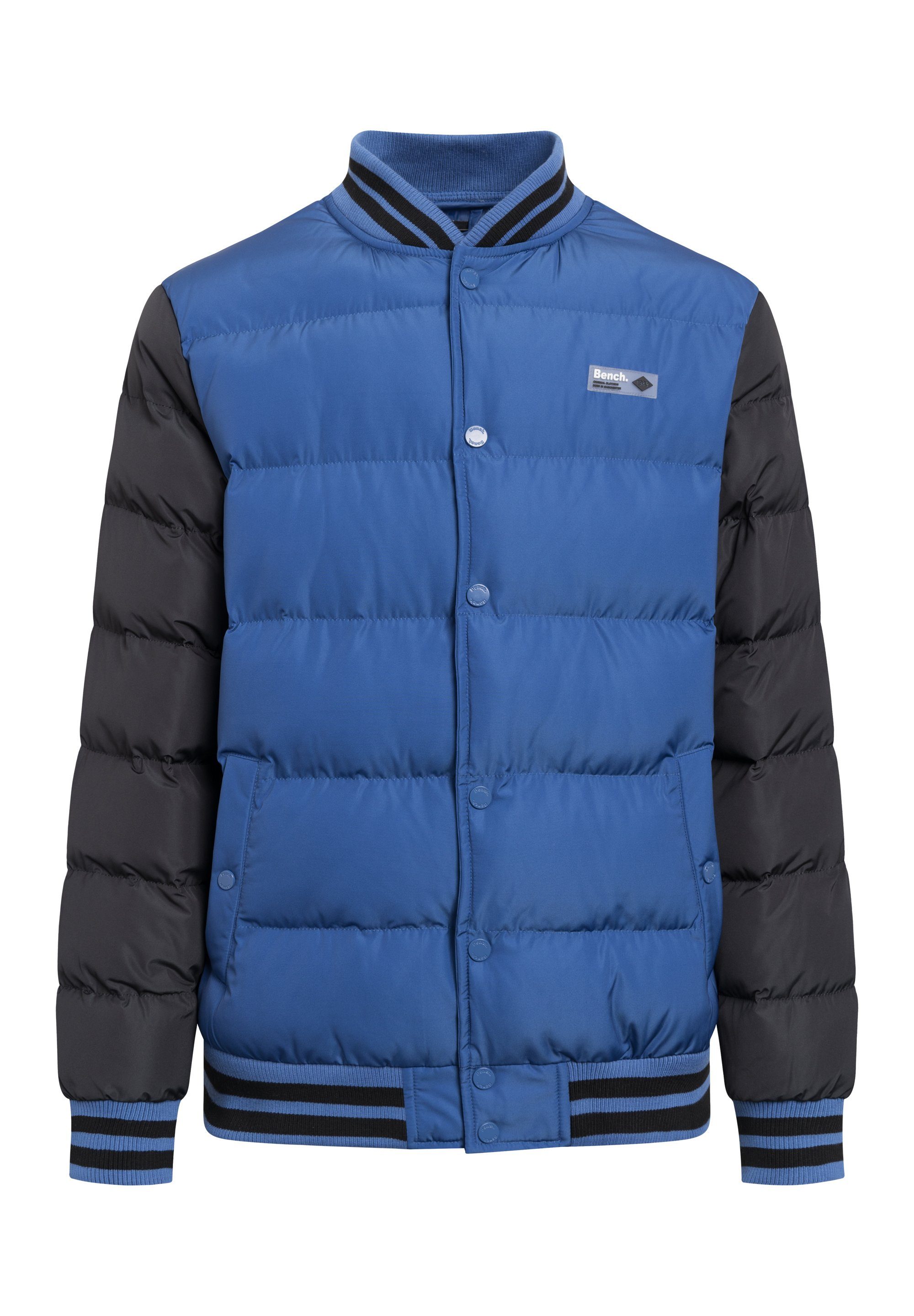stylische und / Bench. REGGIE COBALT Winterjacke Warme BLUE BLACK Jacke