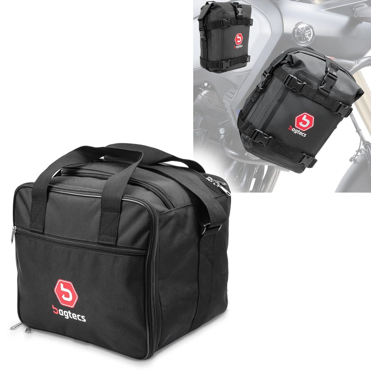 Bagtecs Schraube Innentasche Aluminium Topcase passend für BMW R 1250 GS / 1200 GS /Adv