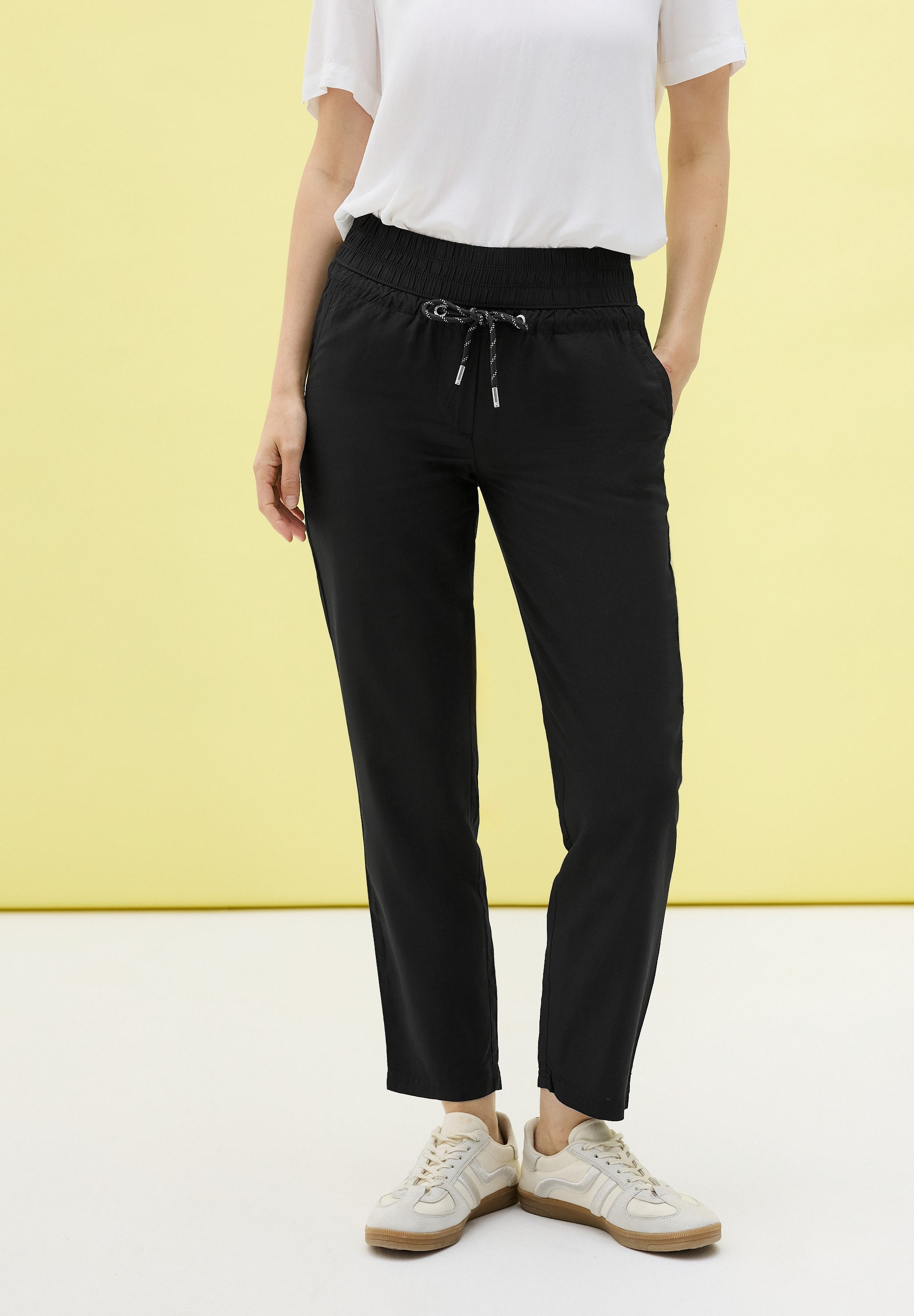 CECIL Stoffhose Style CHELSEA Sommerhose mit elastischem Bund günstig online kaufen