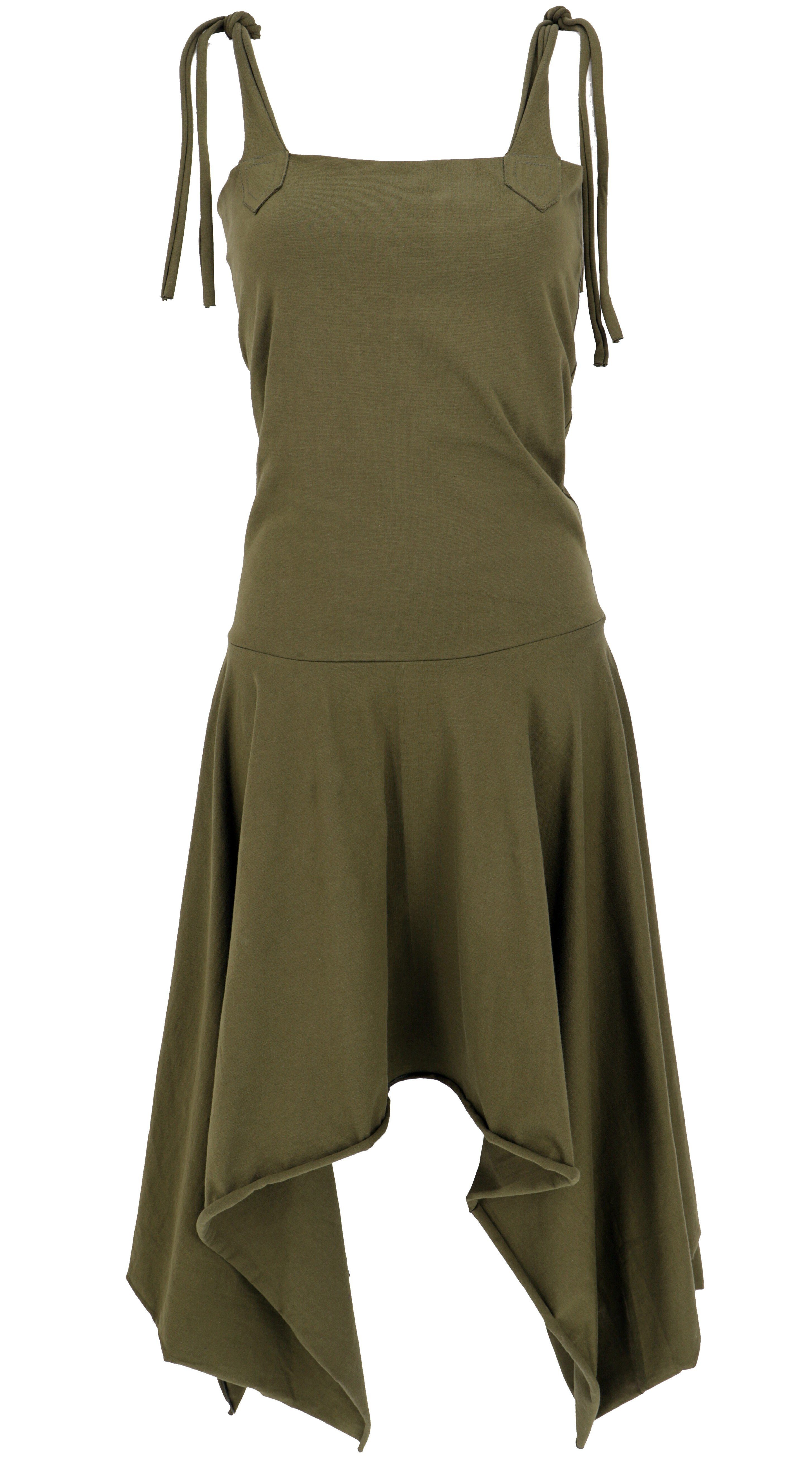 Guru-Shop Midikleid Wandelbares Goa Kleid, Psytrance Festival.. alternative Bekleidung