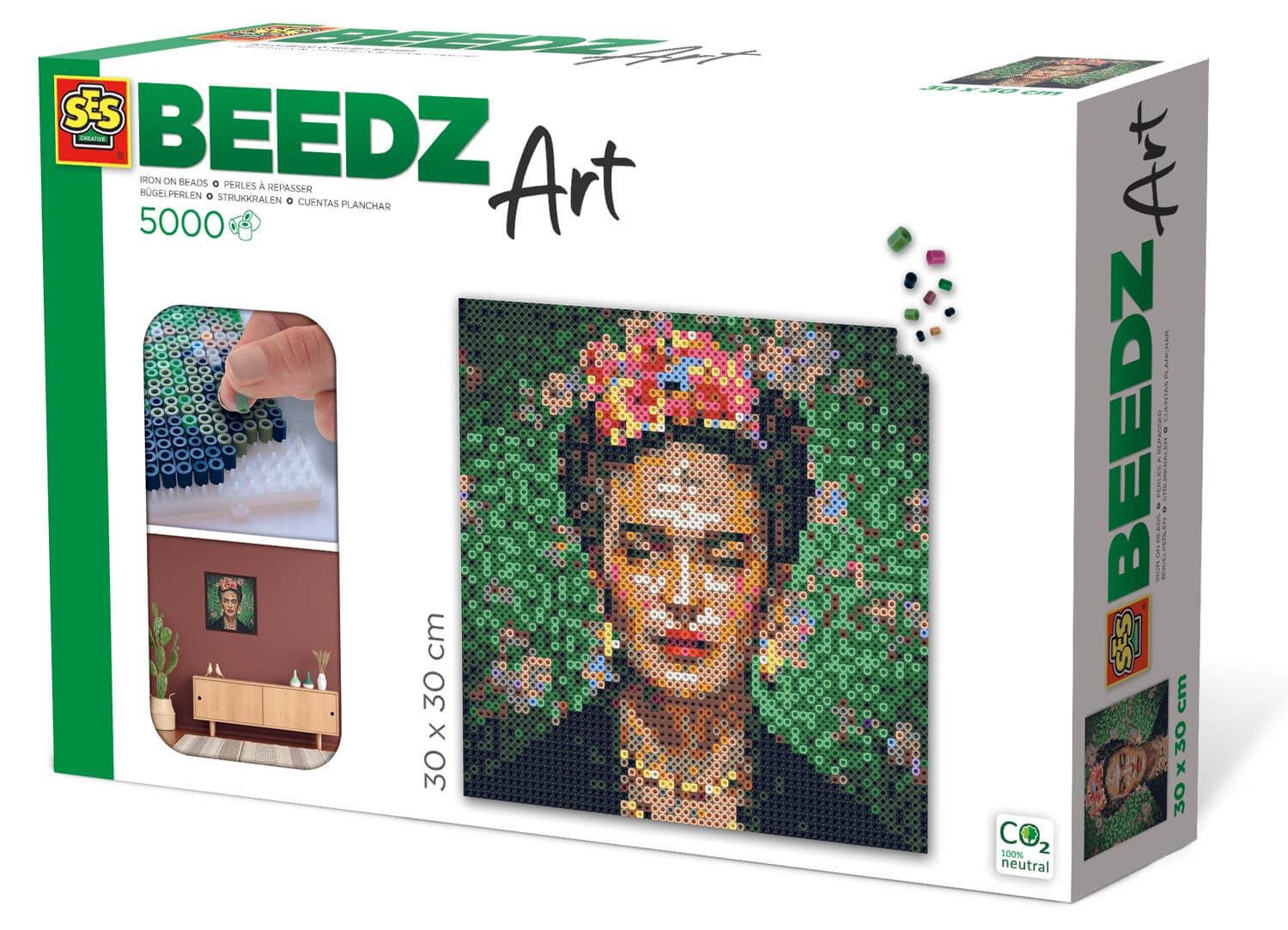 SES Creative Einhorn Bügelperlen Set - Kreatives Bastelset Für Kinder Ab 5 Jahren