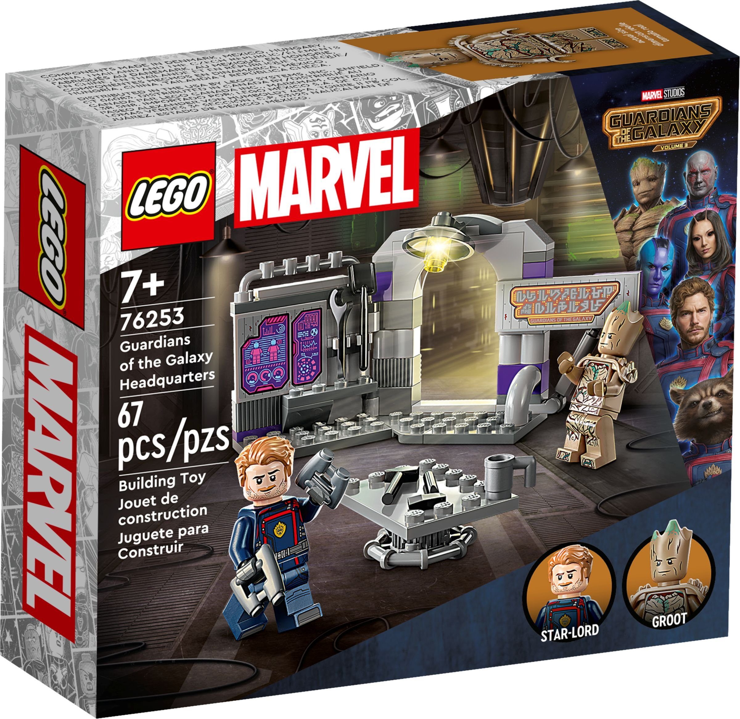 LEGO® LEGO® Marvel Super Heroes 76253 Hauptquartier Konstruktionsspielstein günstig online kaufen