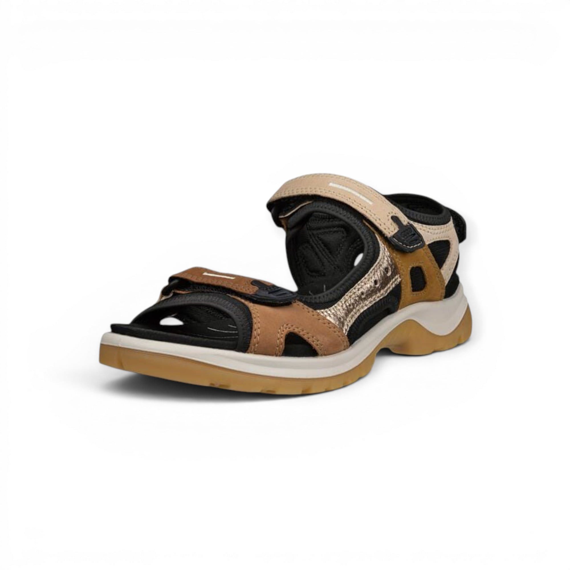 Ecco Yucatan Leder braun Damen Sandale