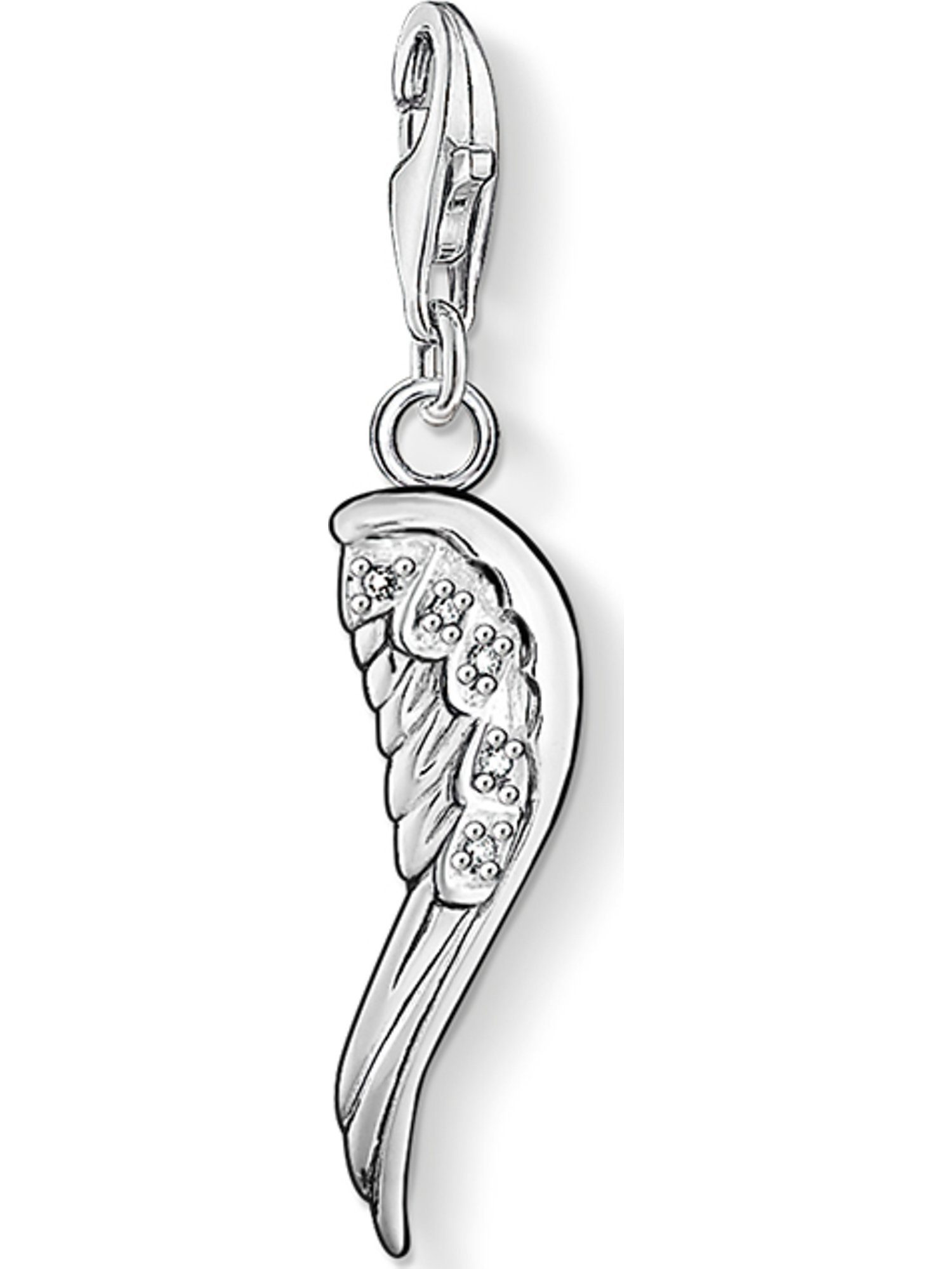 THOMAS SABO Kettenanhänger Thomas Sabo Damen-Charm 925er Silber 5 Zirkonia günstig online kaufen