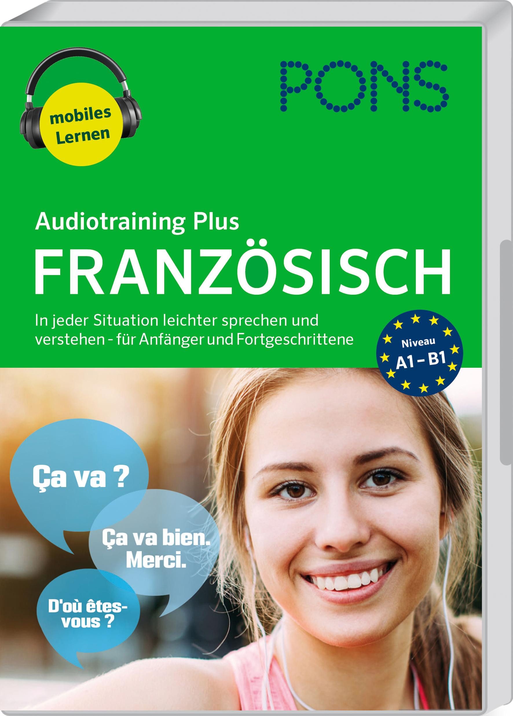 Hörspiel-CD PONS Audiotraining Plus Französisch