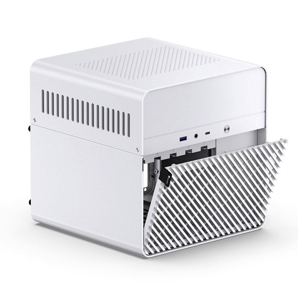Jonsbo PC-Gehäuse Jonsbo N2 Mini-ITX Mini-Tower PC-Gehäuse, Gaming-Gehäuse Weiß