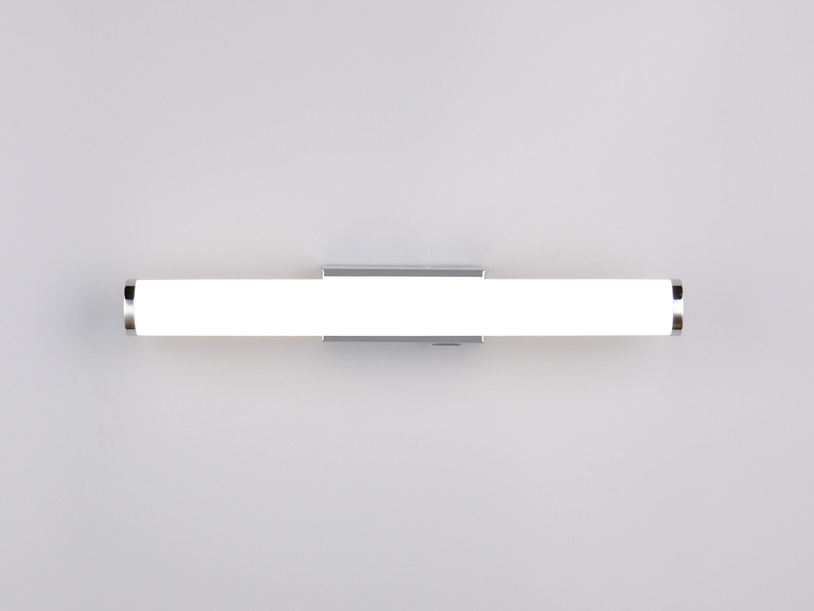 TRIO Leuchten LED Spiegelleuchte, LED fest integriert, Neutralweiß, 2er SET Bad-lampen für Badezimmer-spiegel mit Schalter, Breite 40cm
