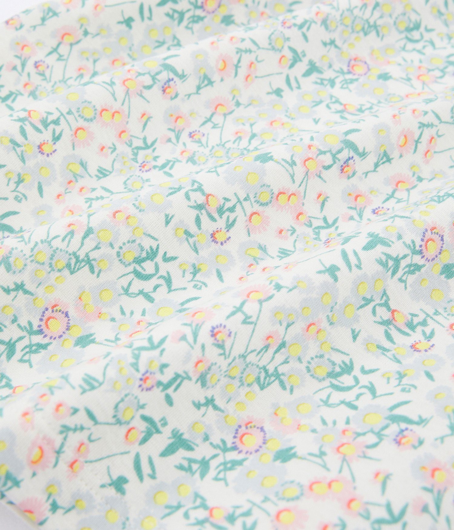 Petit Bateau Nachthemd Petit Bateau Nachthemd kurzarm mit zartem Blumenmuster