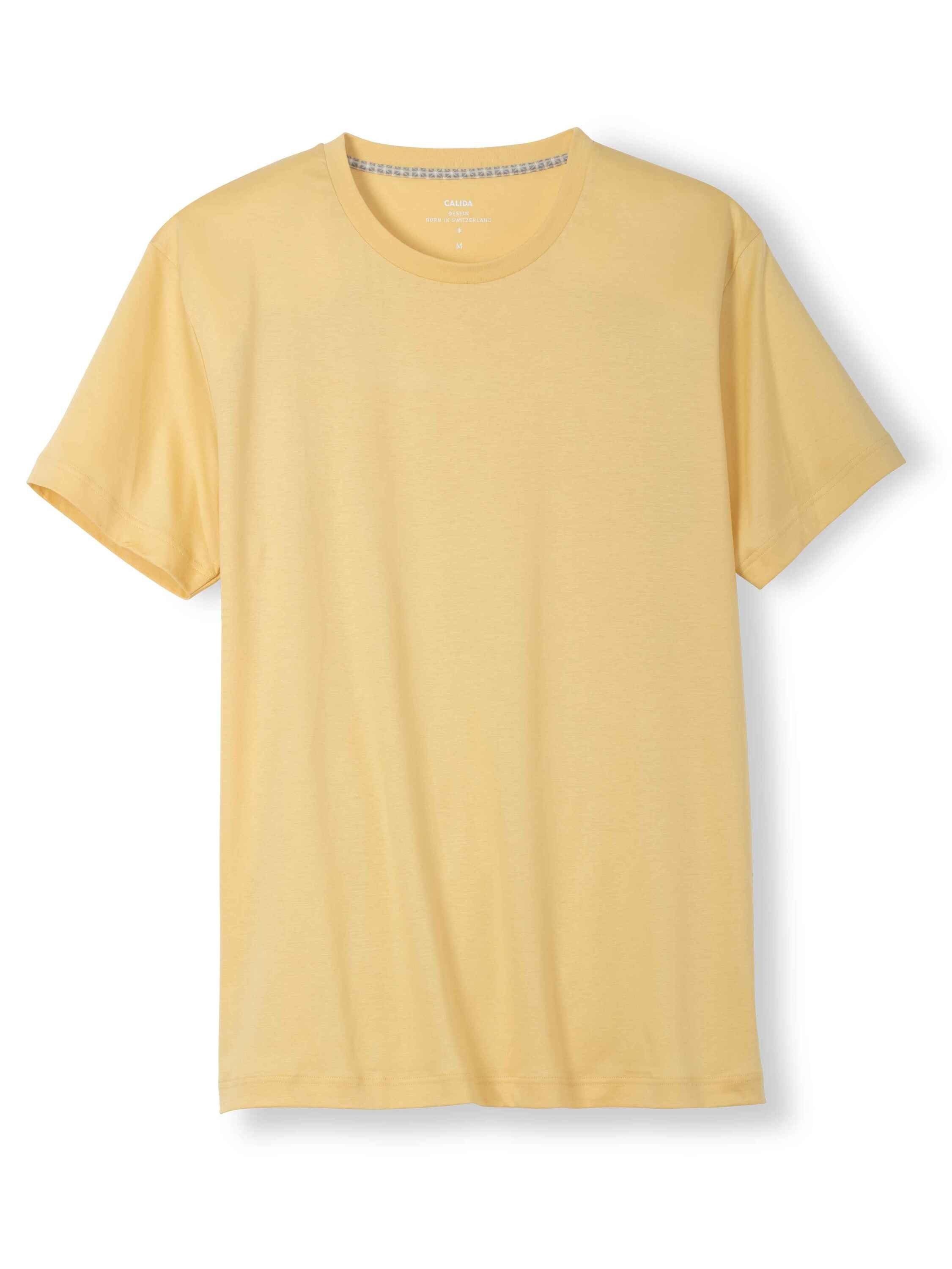 (1-tlg) CALIDA T-Shirt, Kurzarmshirt Rundhals