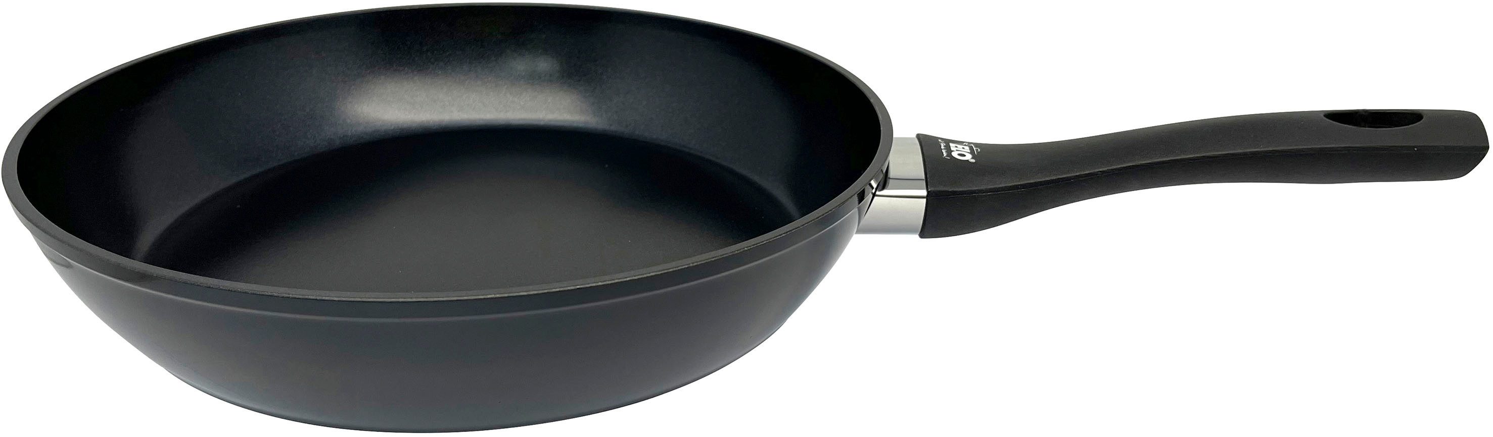 Elo Bratpfanne Save+ 28cm, Aluminium (1-tlg., 1 Bratpfanne, 1 Stapelschutz), Induktion