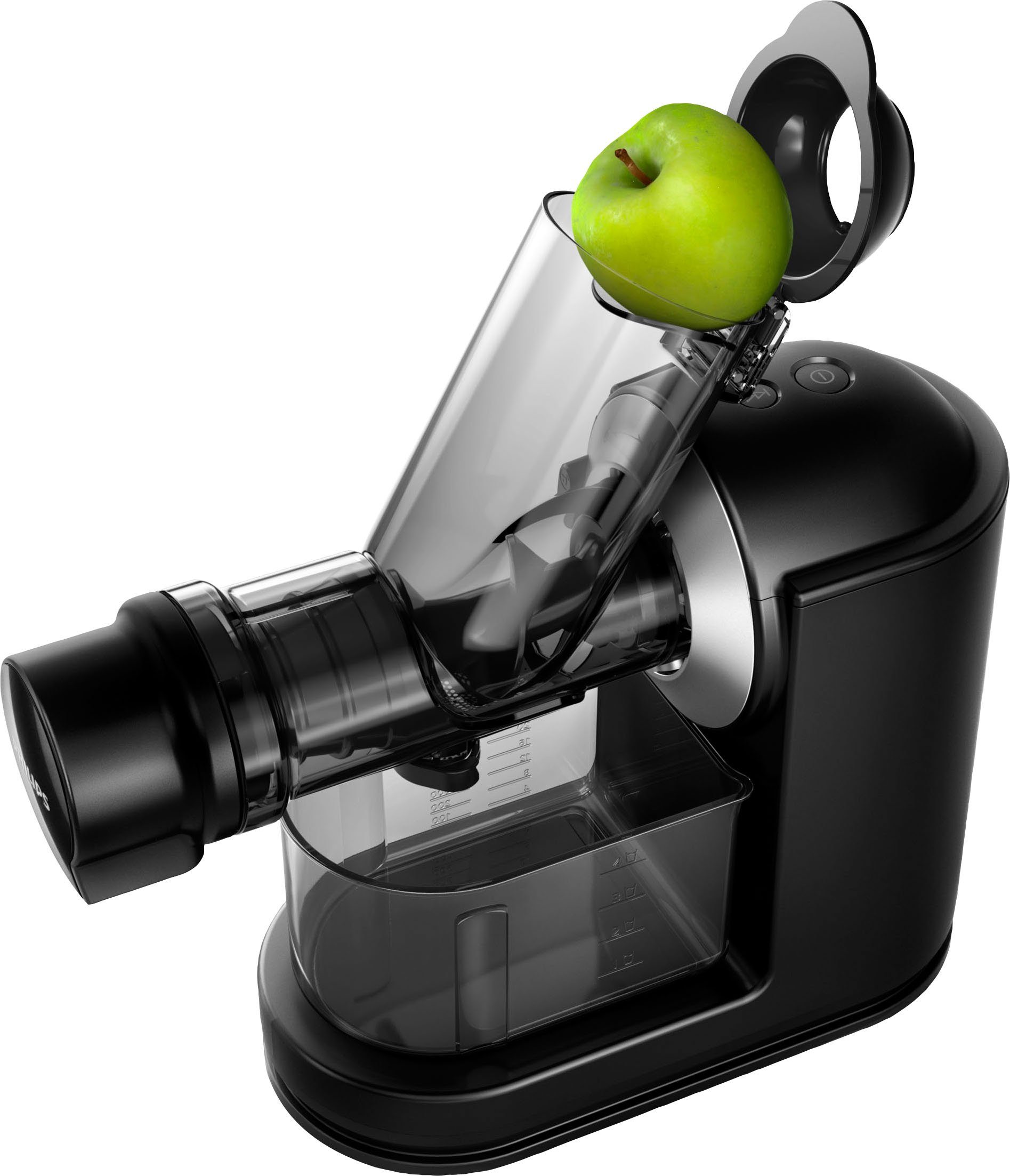 Philips Slow Juicer HR1889/70, 150 W, Viva Collection, mit Tropfstopp, QuickClean, XL Einfüllöffnung
